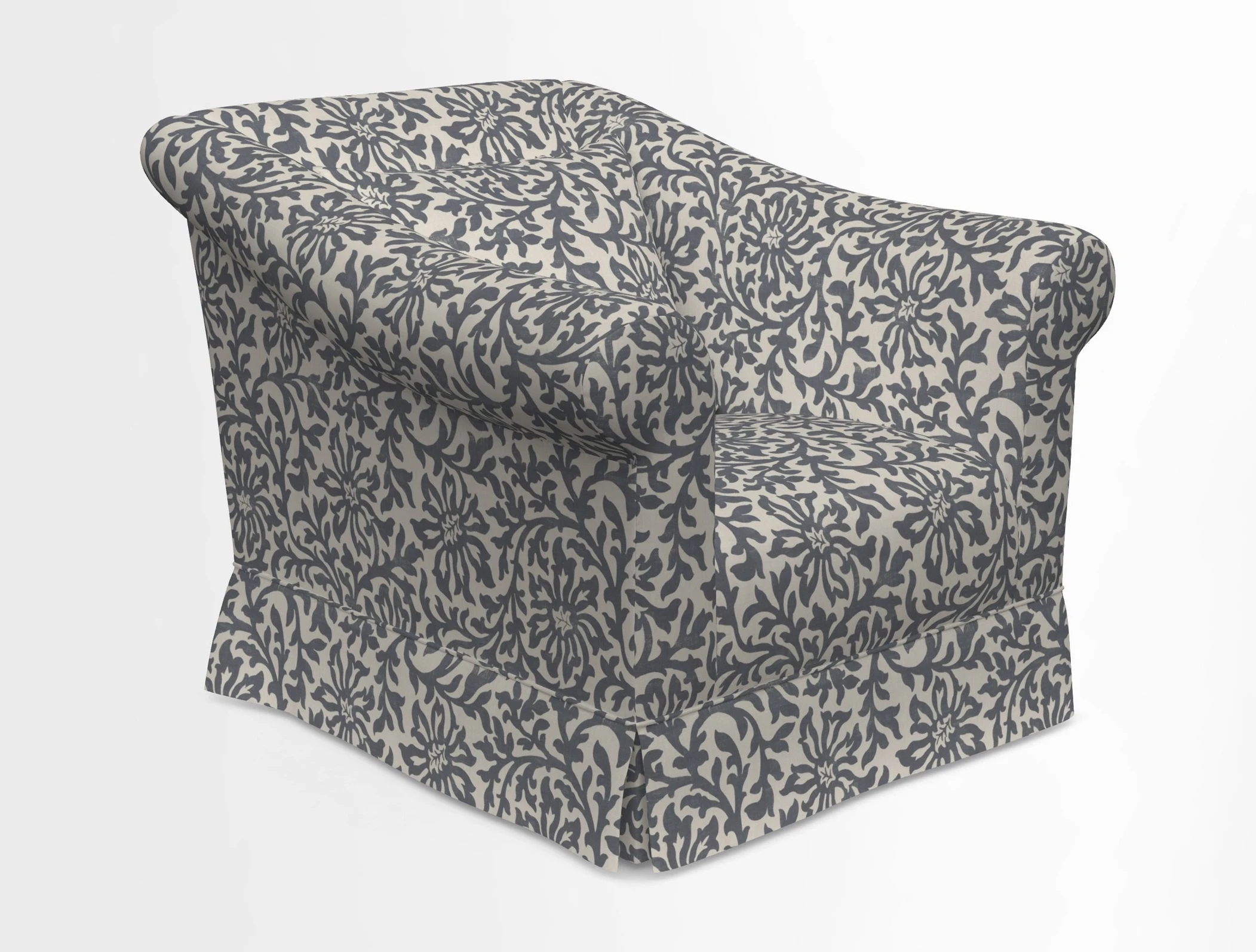 Turnberry Chair in Two Tone Plain Biscuit 