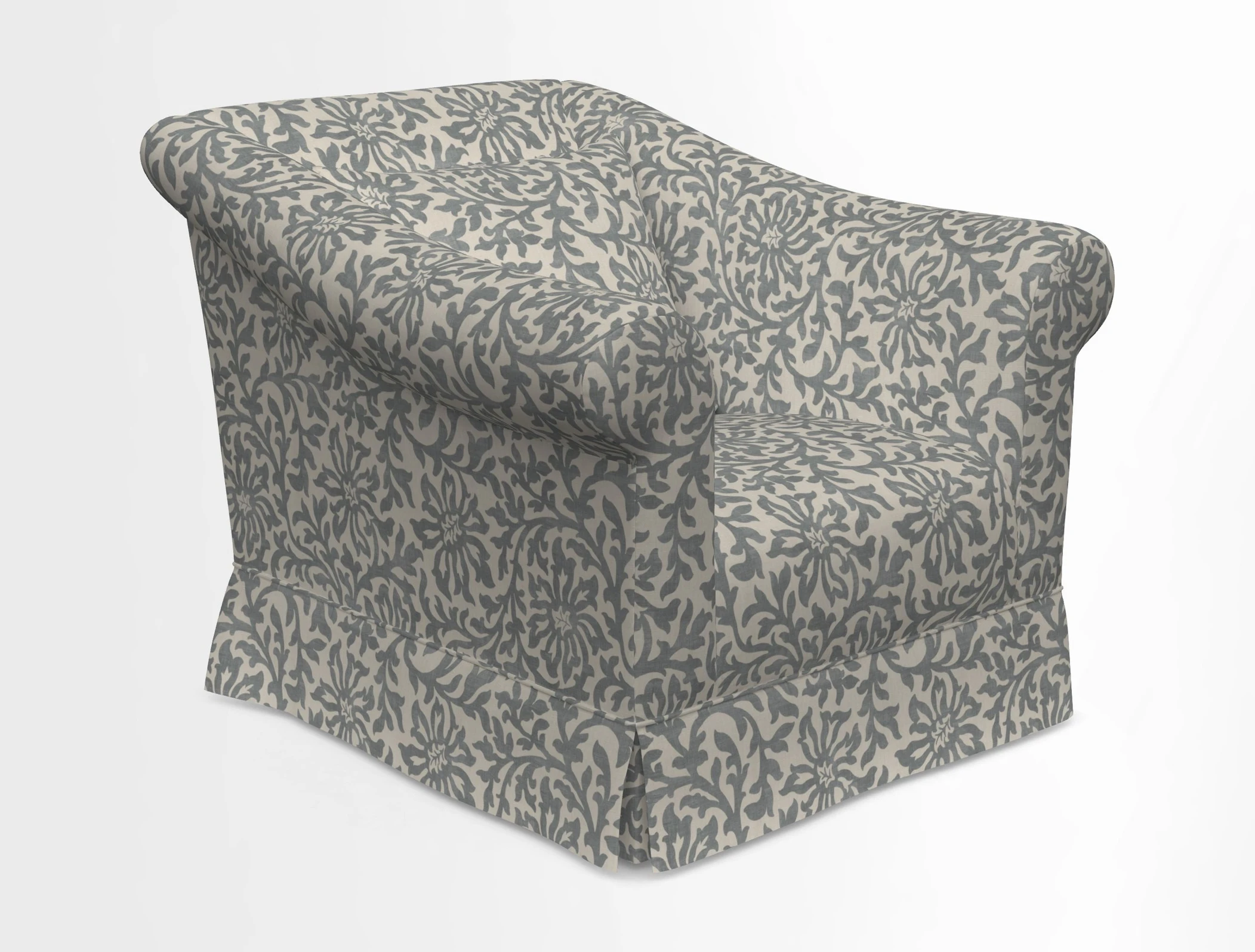 Turnberry Chair in Two Tone Plain Biscuit 