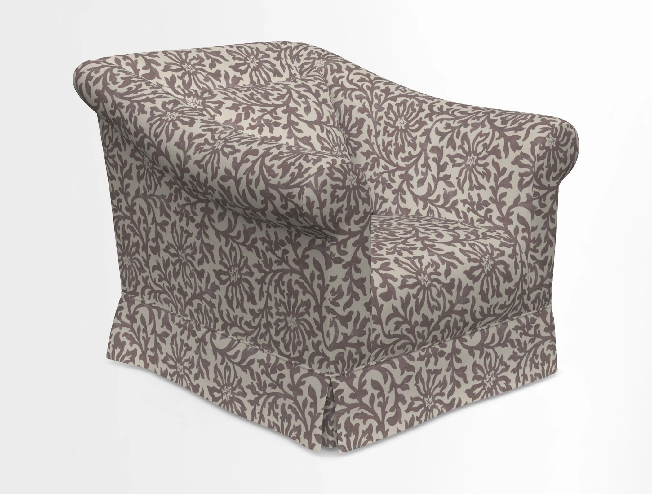 Turnberry Chair in Two Tone Plain Biscuit 