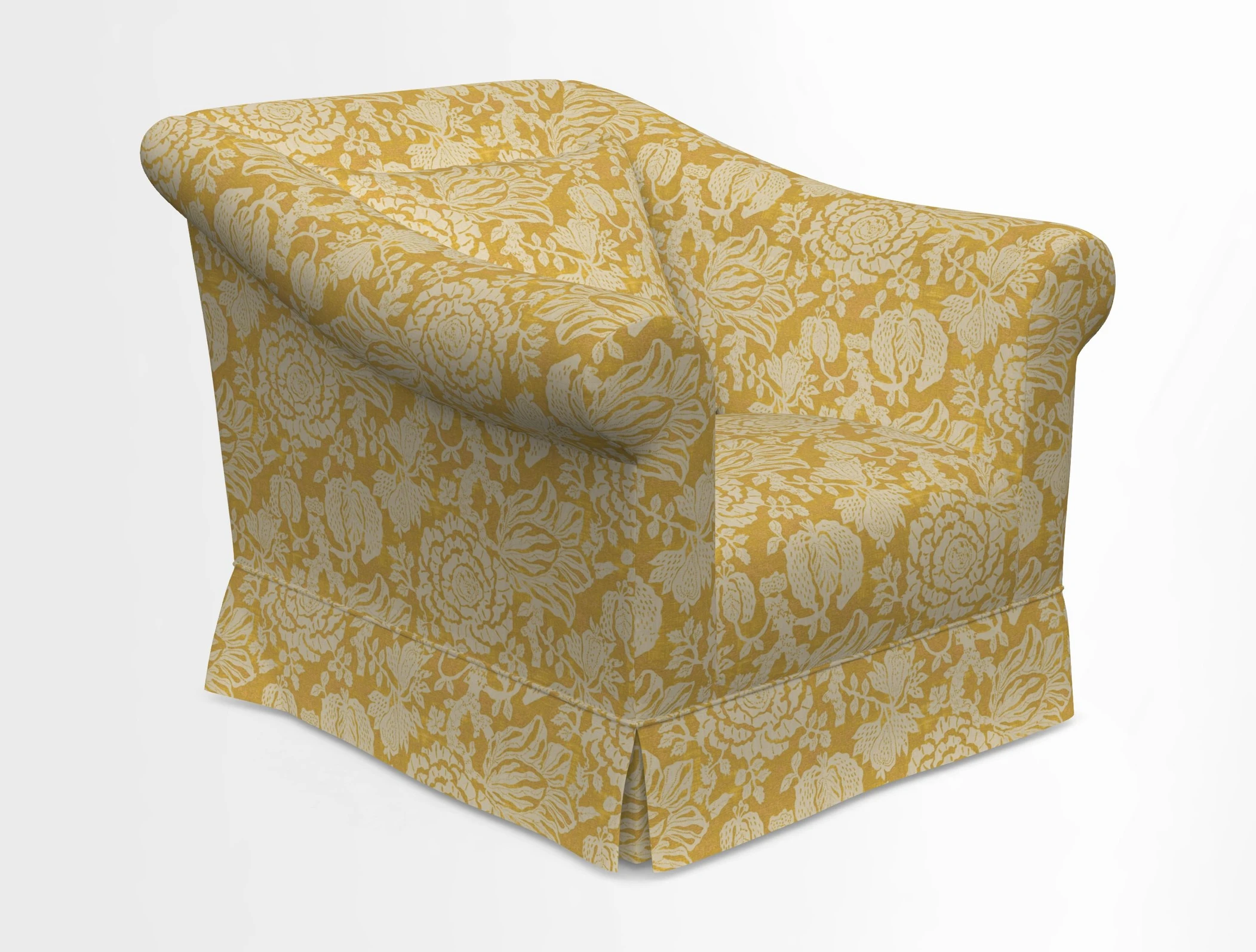 Turnberry Chair in Two Tone Plain Biscuit 