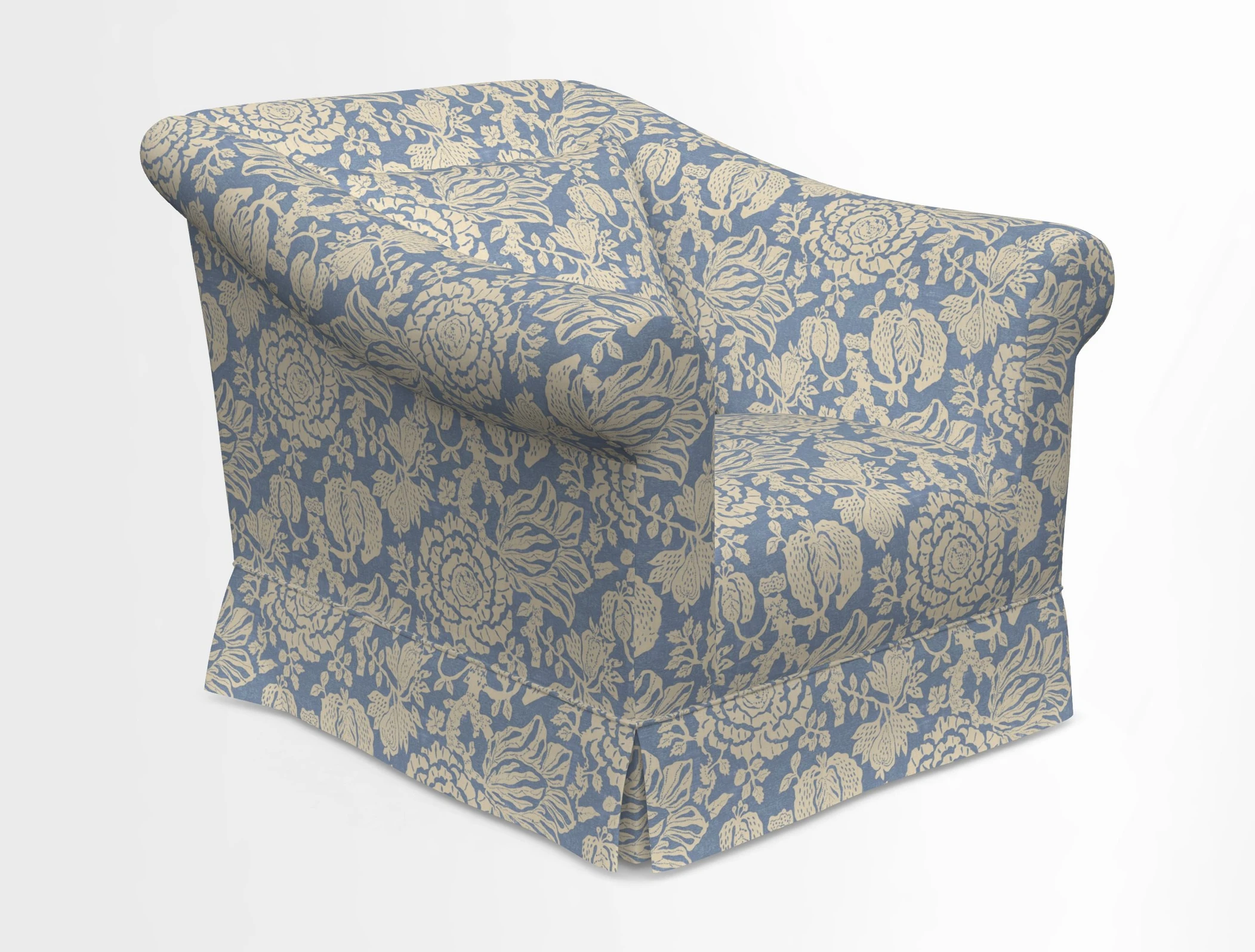 Turnberry Chair in Two Tone Plain Biscuit 
