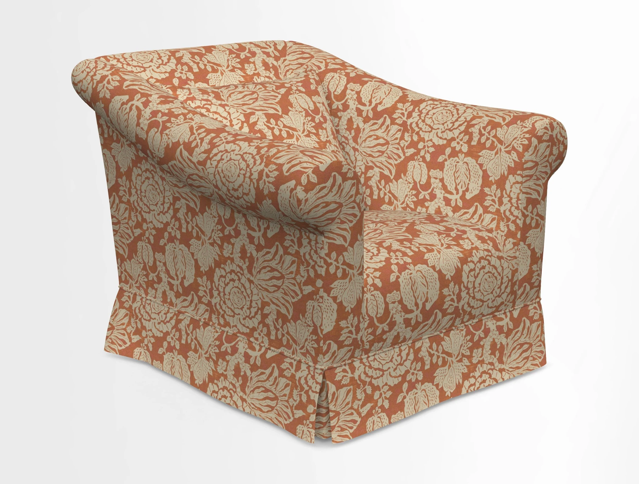 Turnberry Chair in Two Tone Plain Biscuit 
