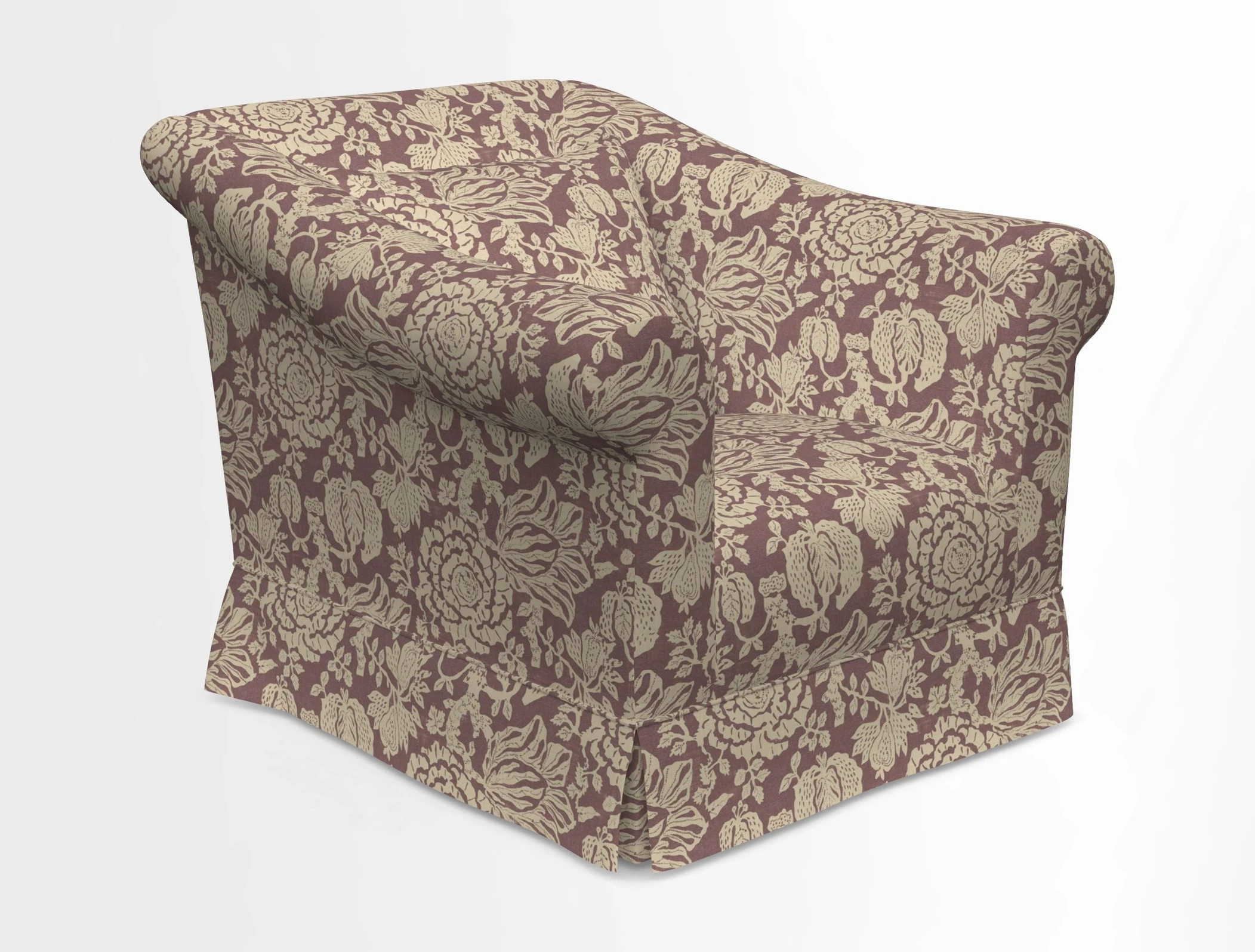 Turnberry Chair in Two Tone Plain Biscuit 