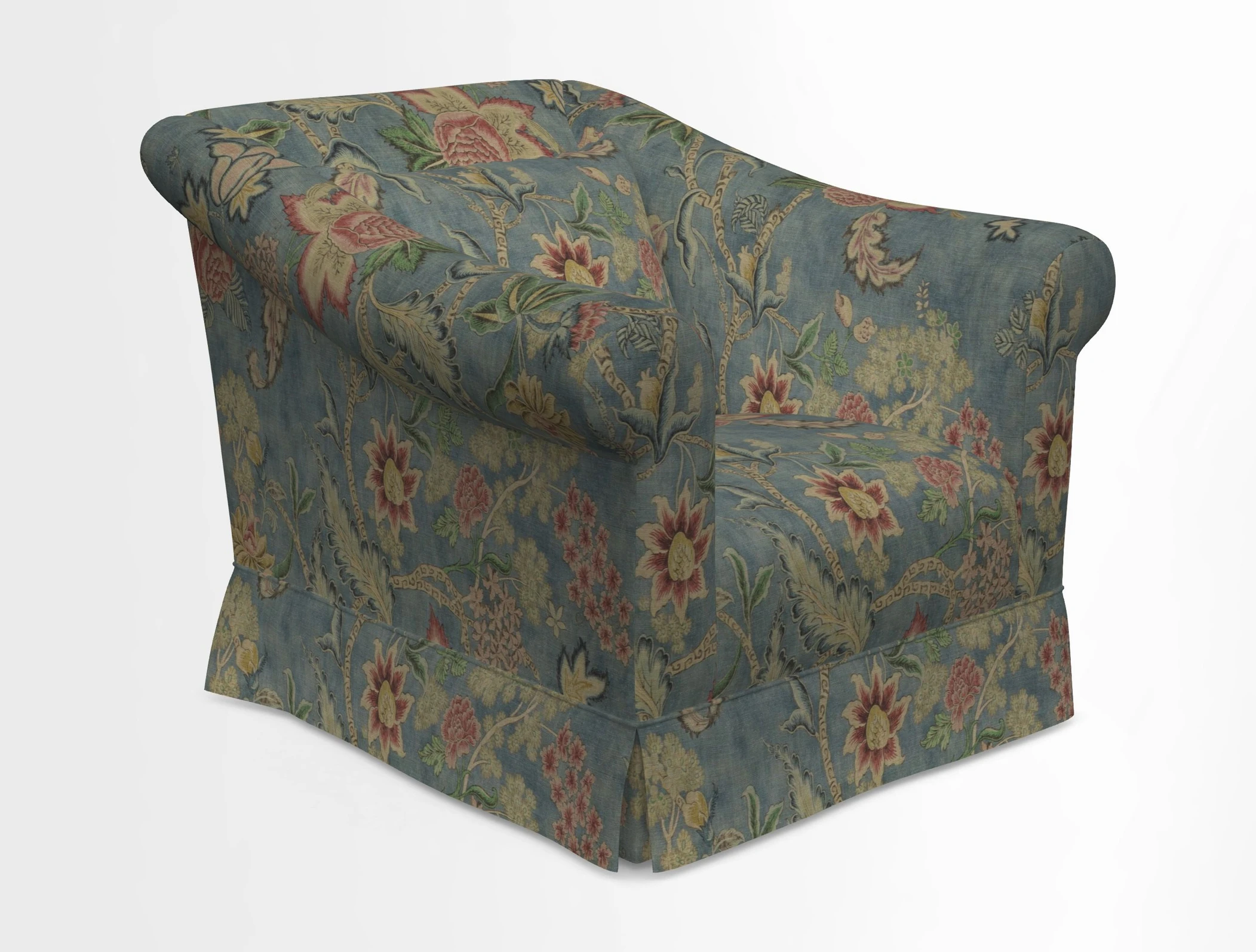 Turnberry Chair in Two Tone Plain Biscuit 