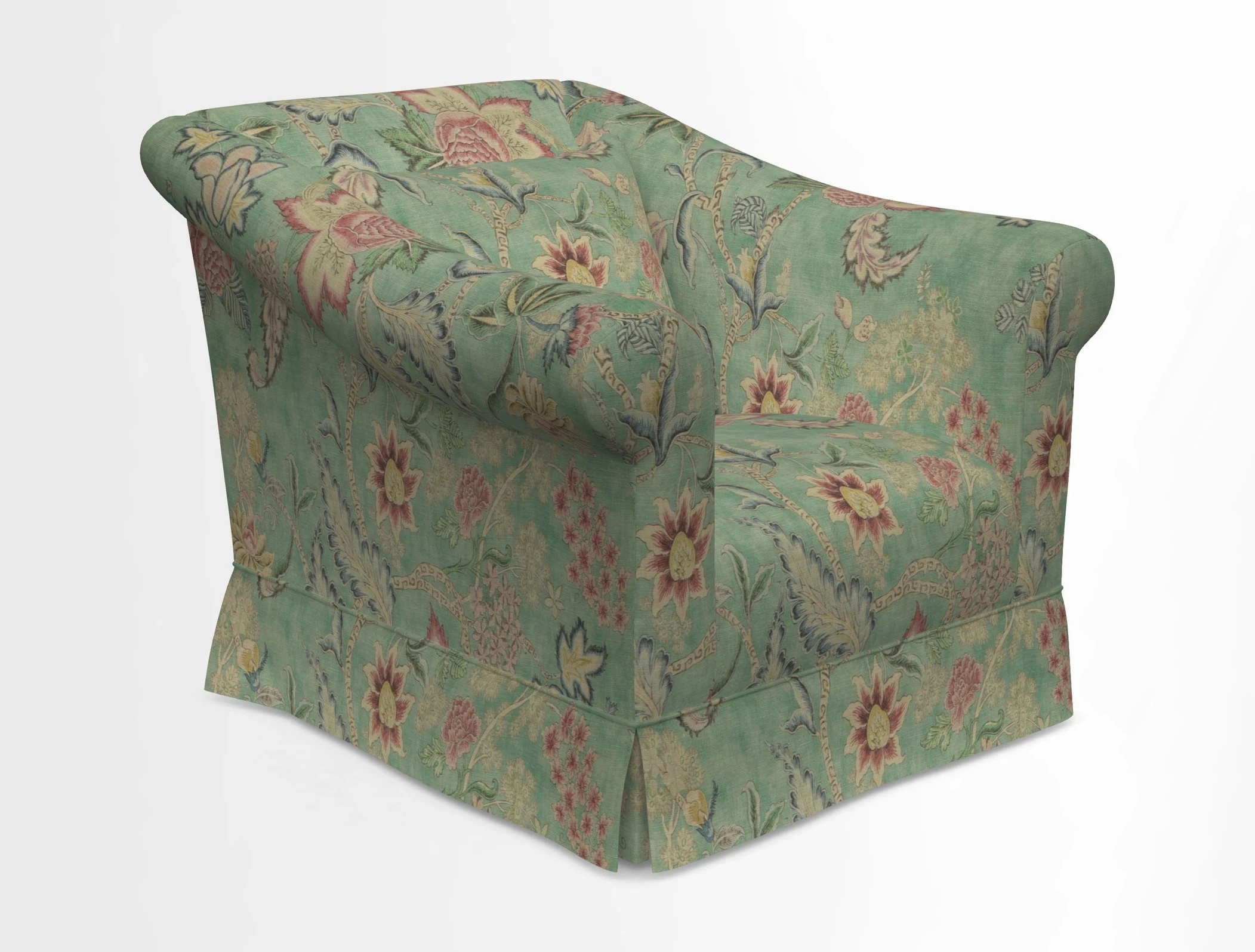 Turnberry Chair in Two Tone Plain Biscuit 