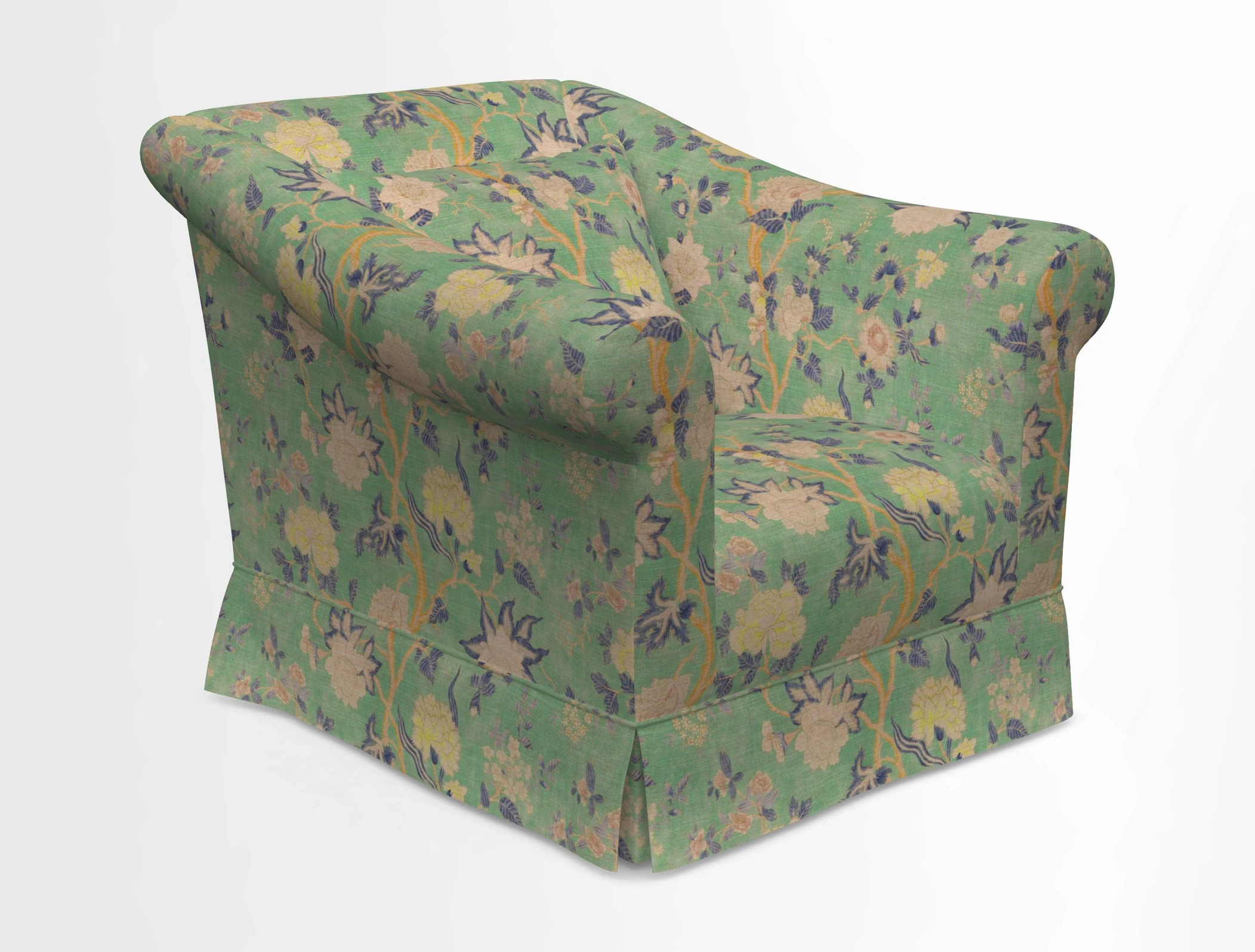 Turnberry Chair in Two Tone Plain Biscuit 