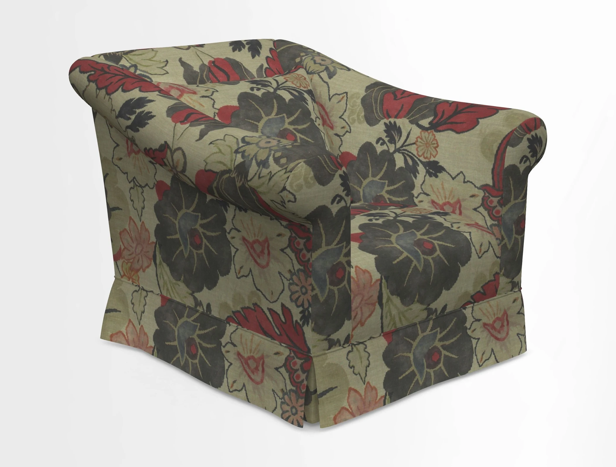 Turnberry Chair in Two Tone Plain Biscuit 