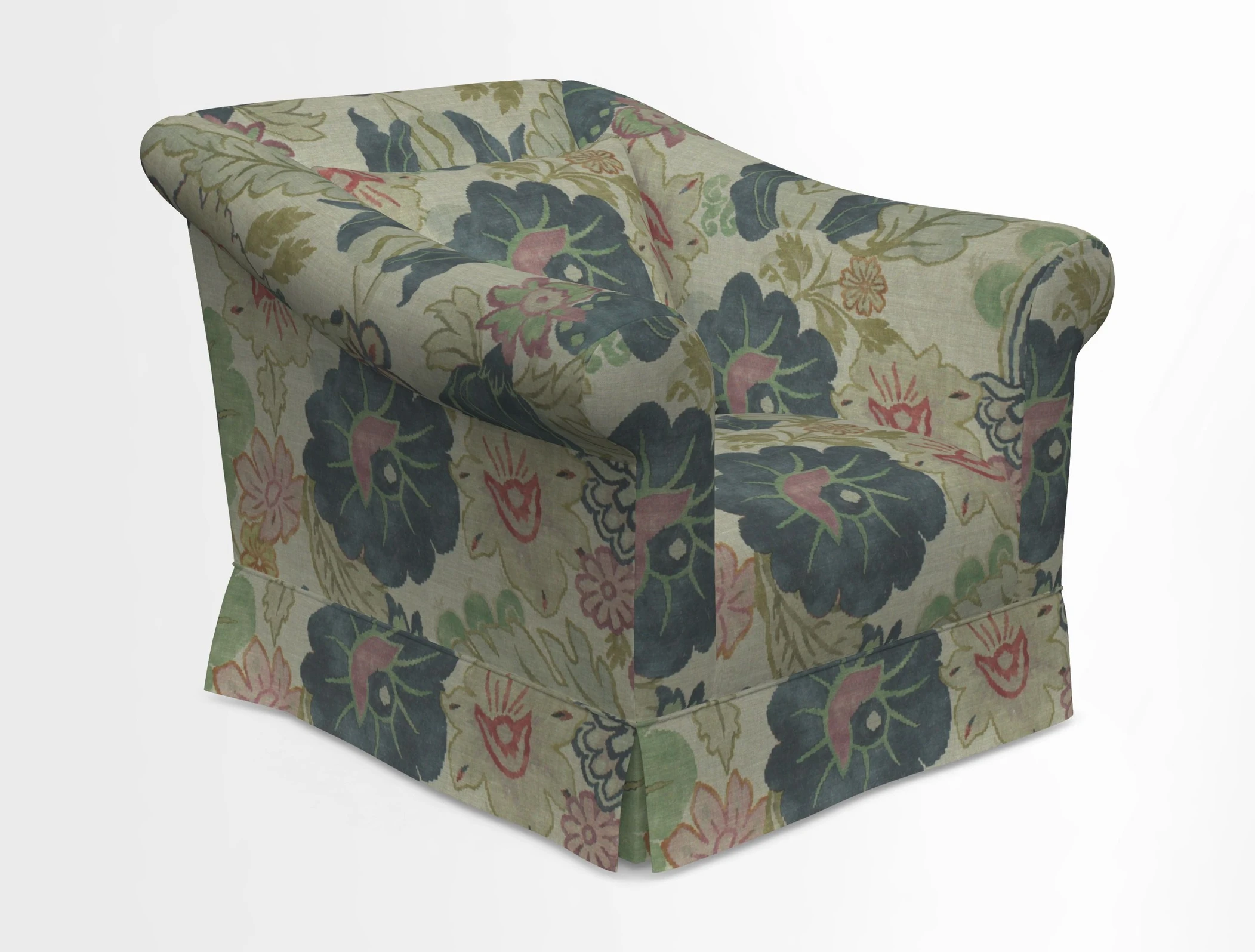 Turnberry Chair in Two Tone Plain Biscuit 