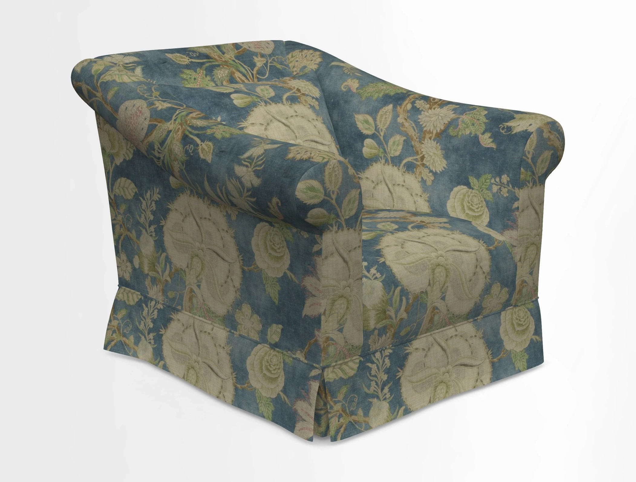 Turnberry Chair in Two Tone Plain Biscuit 