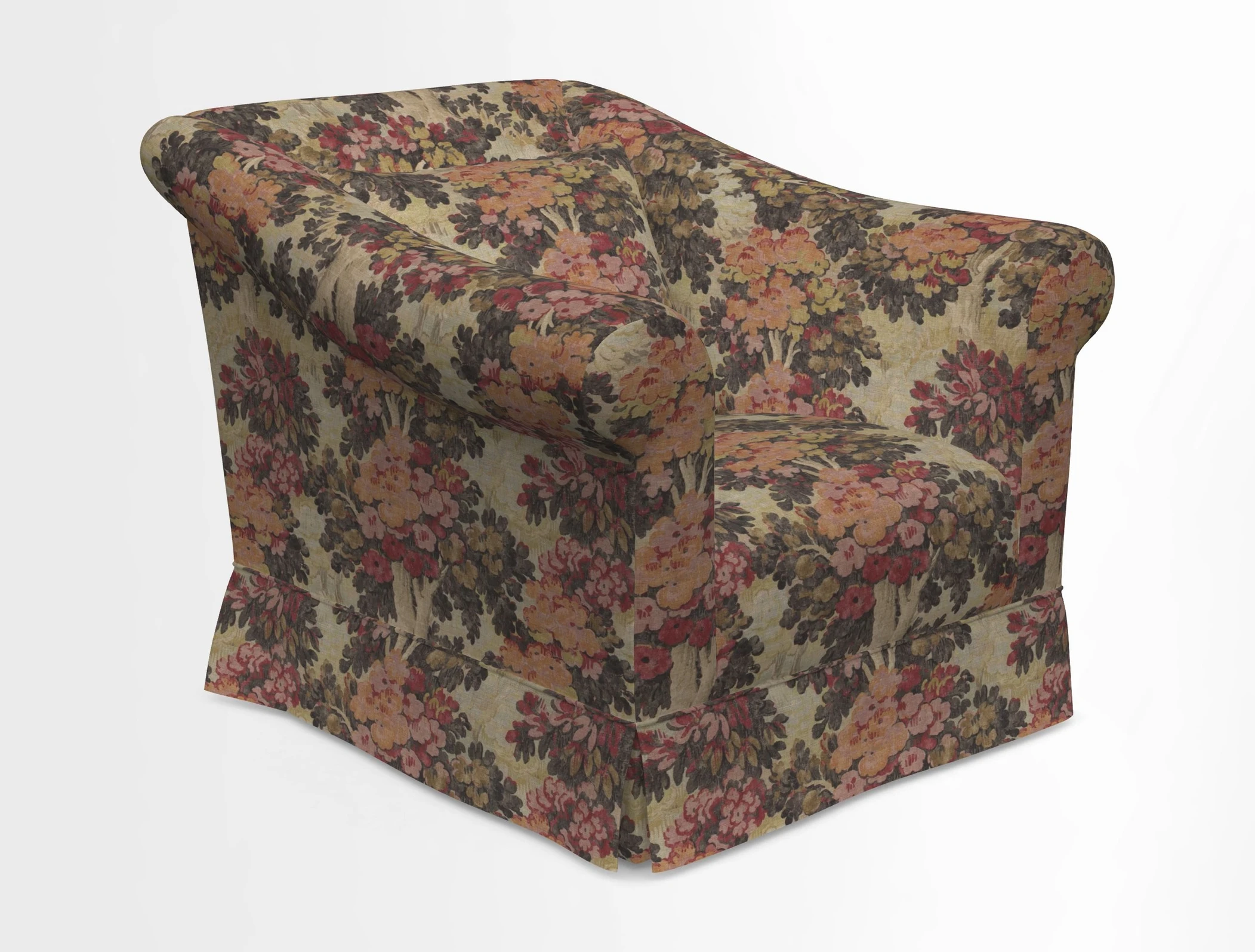 Turnberry Chair in Two Tone Plain Biscuit 