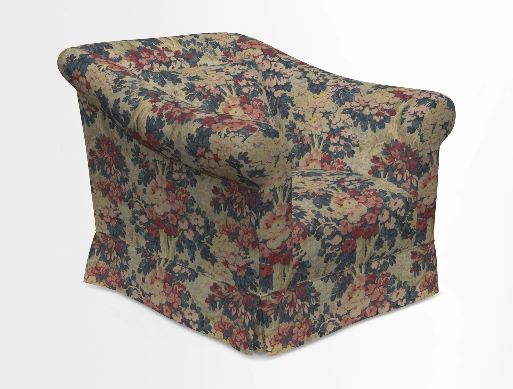 Turnberry Chair in Two Tone Plain Biscuit 