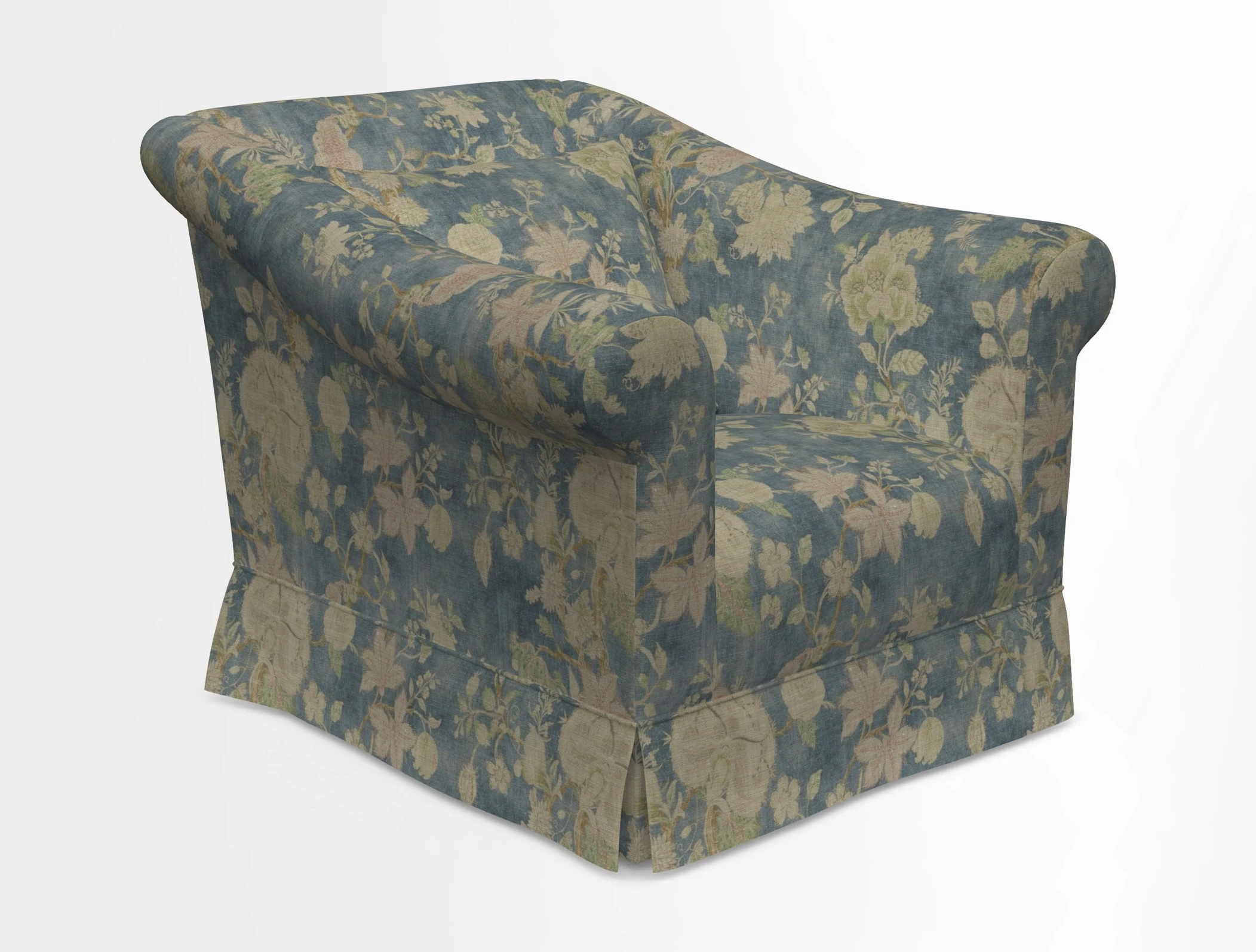 Turnberry Chair in Two Tone Plain Biscuit 