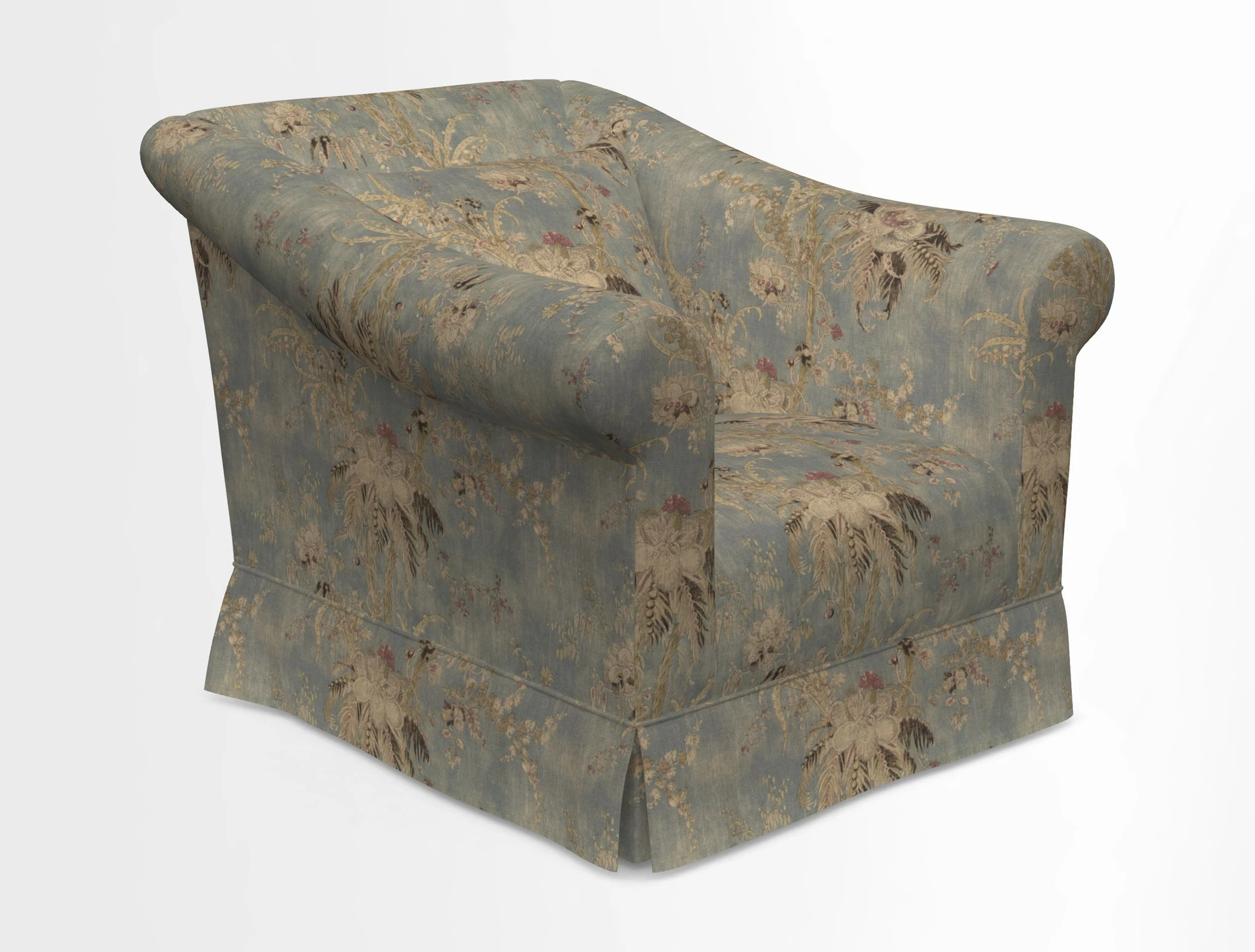 Turnberry Chair in Two Tone Plain Biscuit 