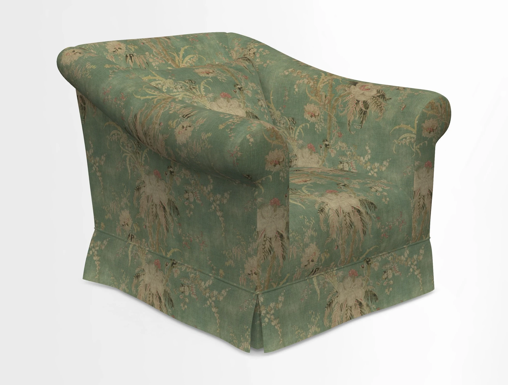 Turnberry Chair in Two Tone Plain Biscuit 