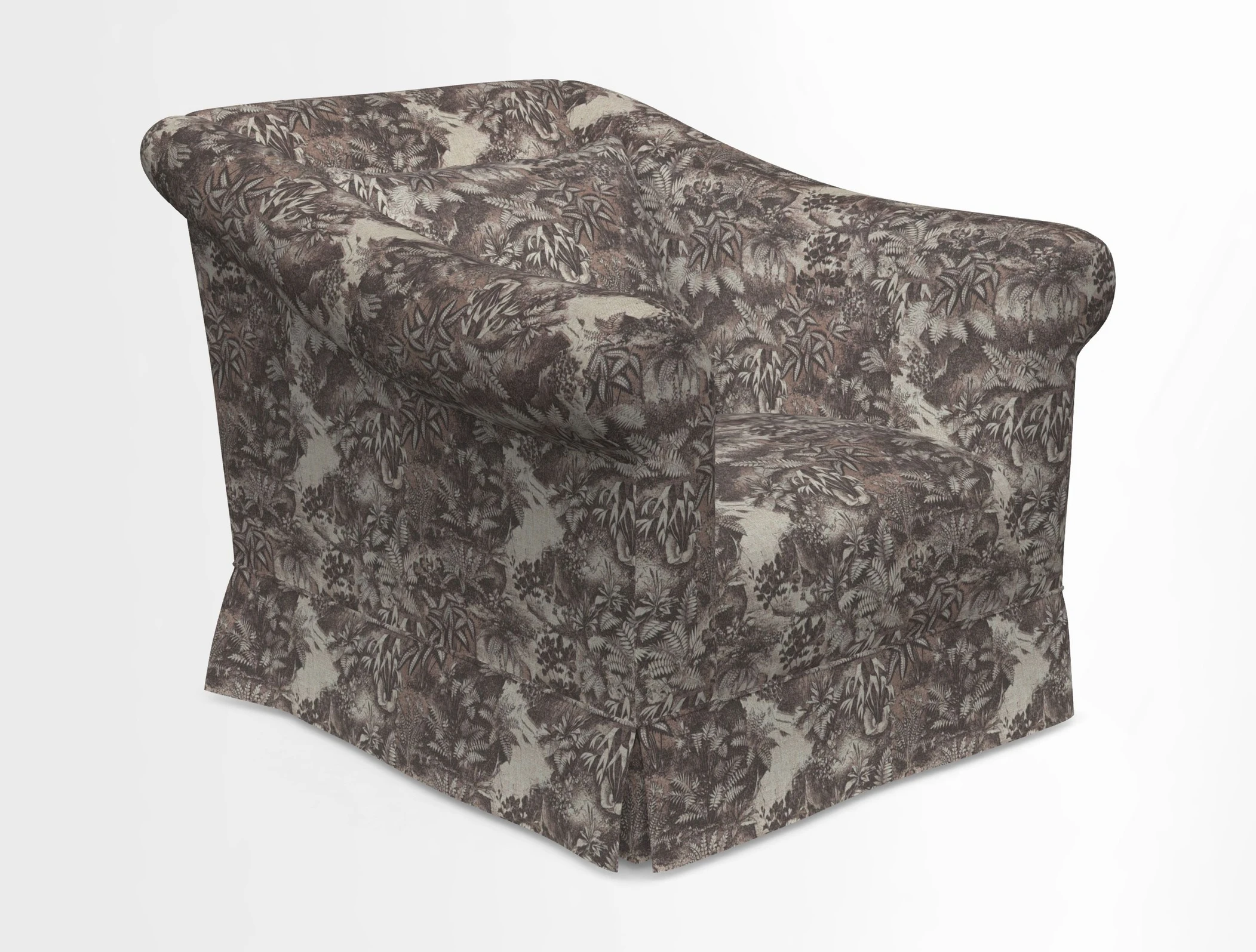 Turnberry Chair in Two Tone Plain Biscuit 
