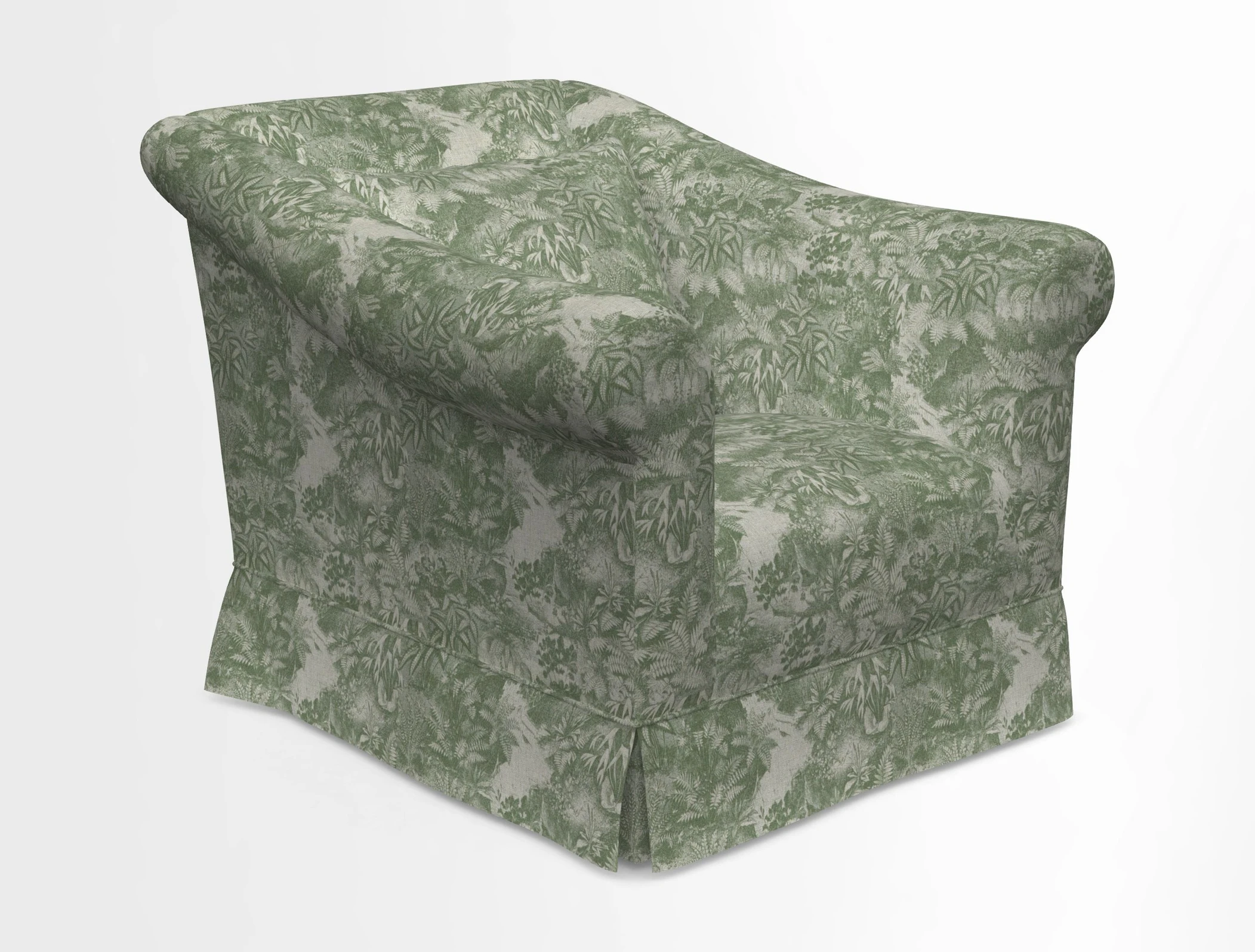 Turnberry Chair in Two Tone Plain Biscuit 