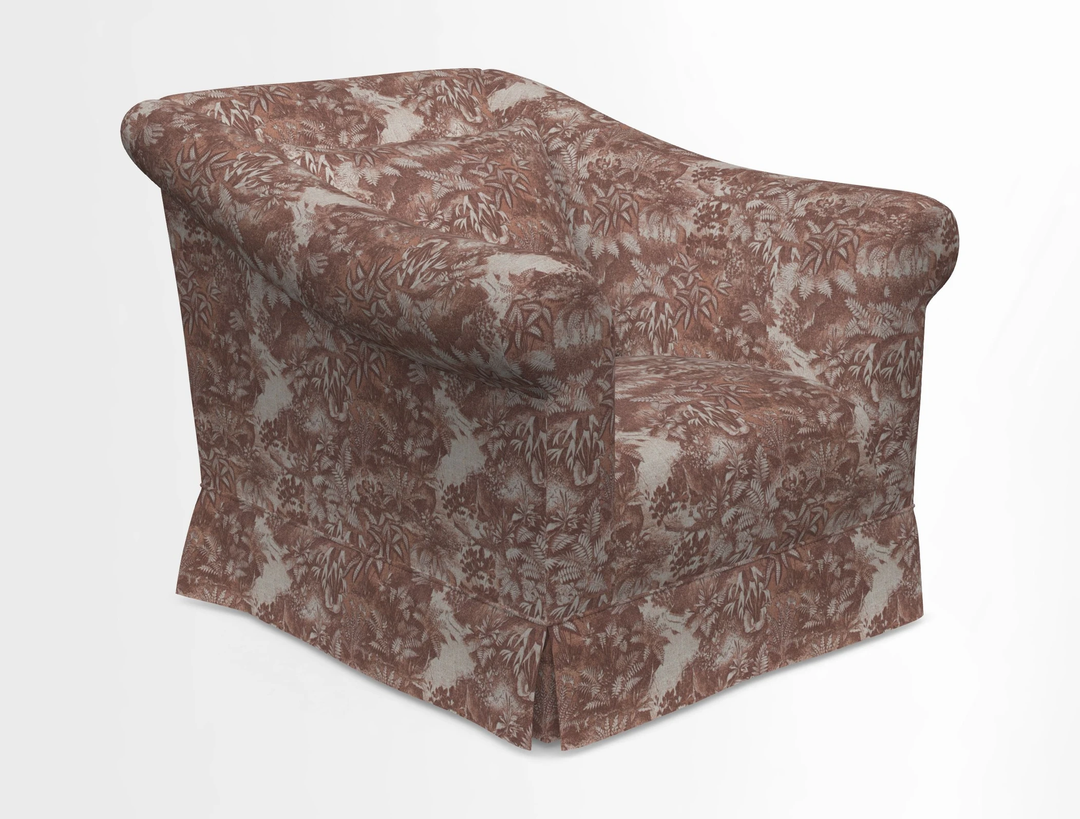 Turnberry Chair in Two Tone Plain Biscuit 