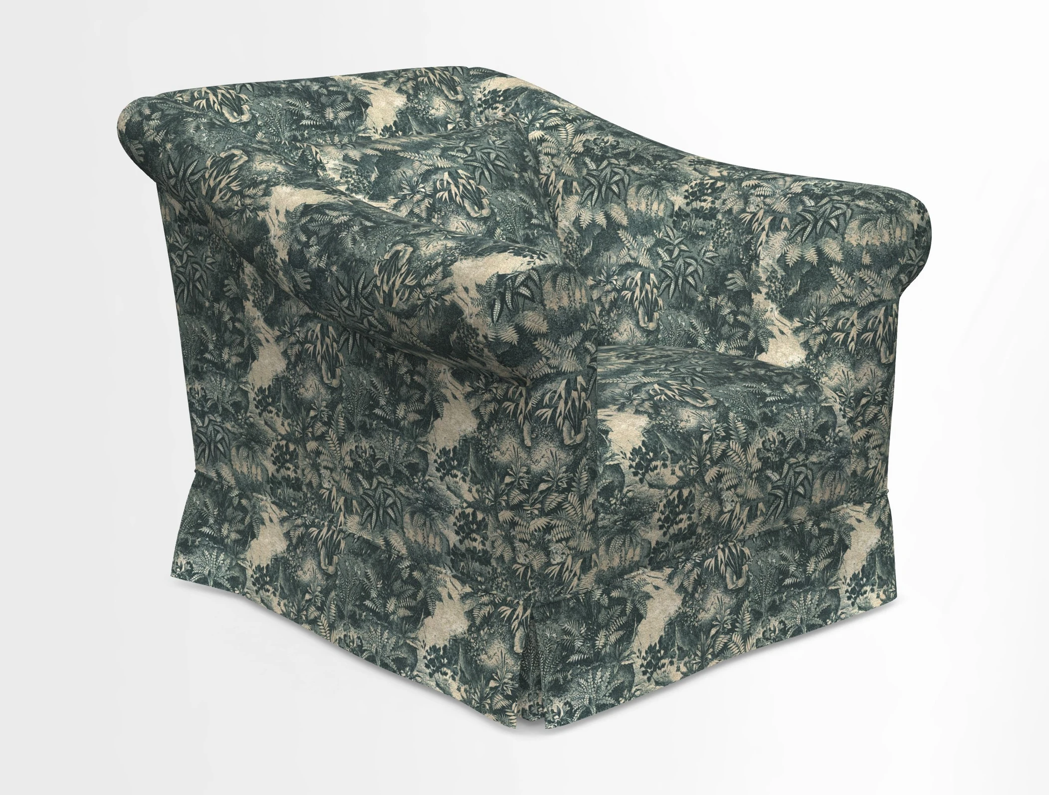 Turnberry Chair in Two Tone Plain Biscuit 