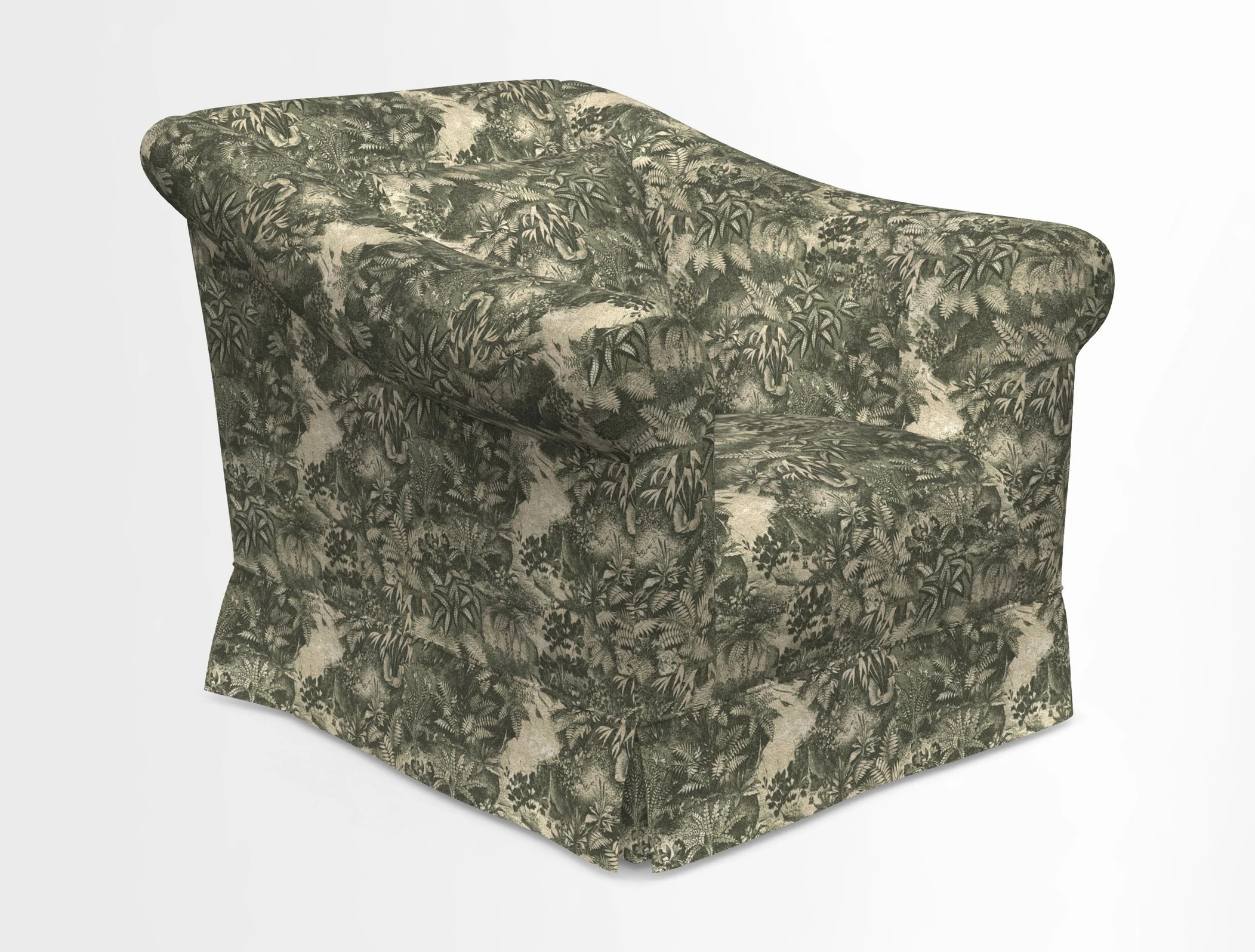 Turnberry Chair in Two Tone Plain Biscuit 