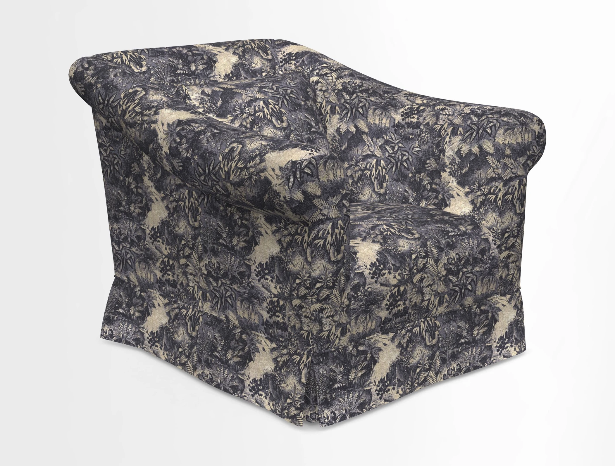 Turnberry Chair in Two Tone Plain Biscuit 