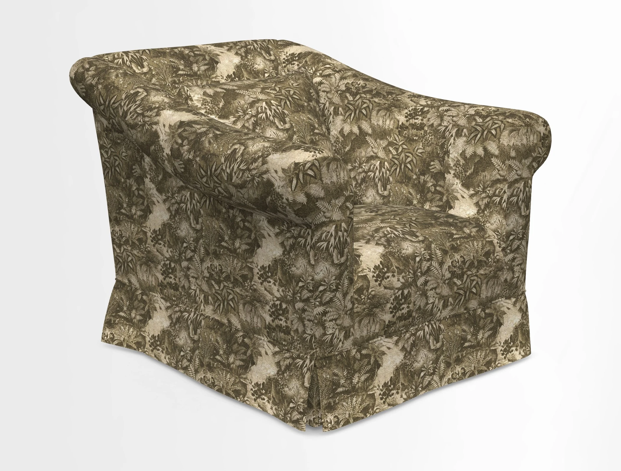 Turnberry Chair in Two Tone Plain Biscuit 