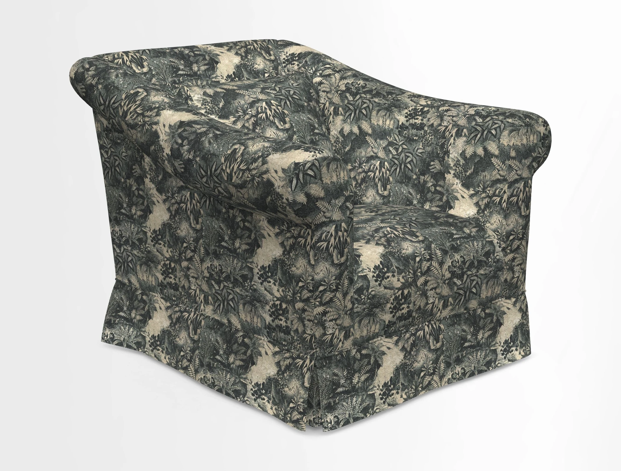 Turnberry Chair in Two Tone Plain Biscuit 