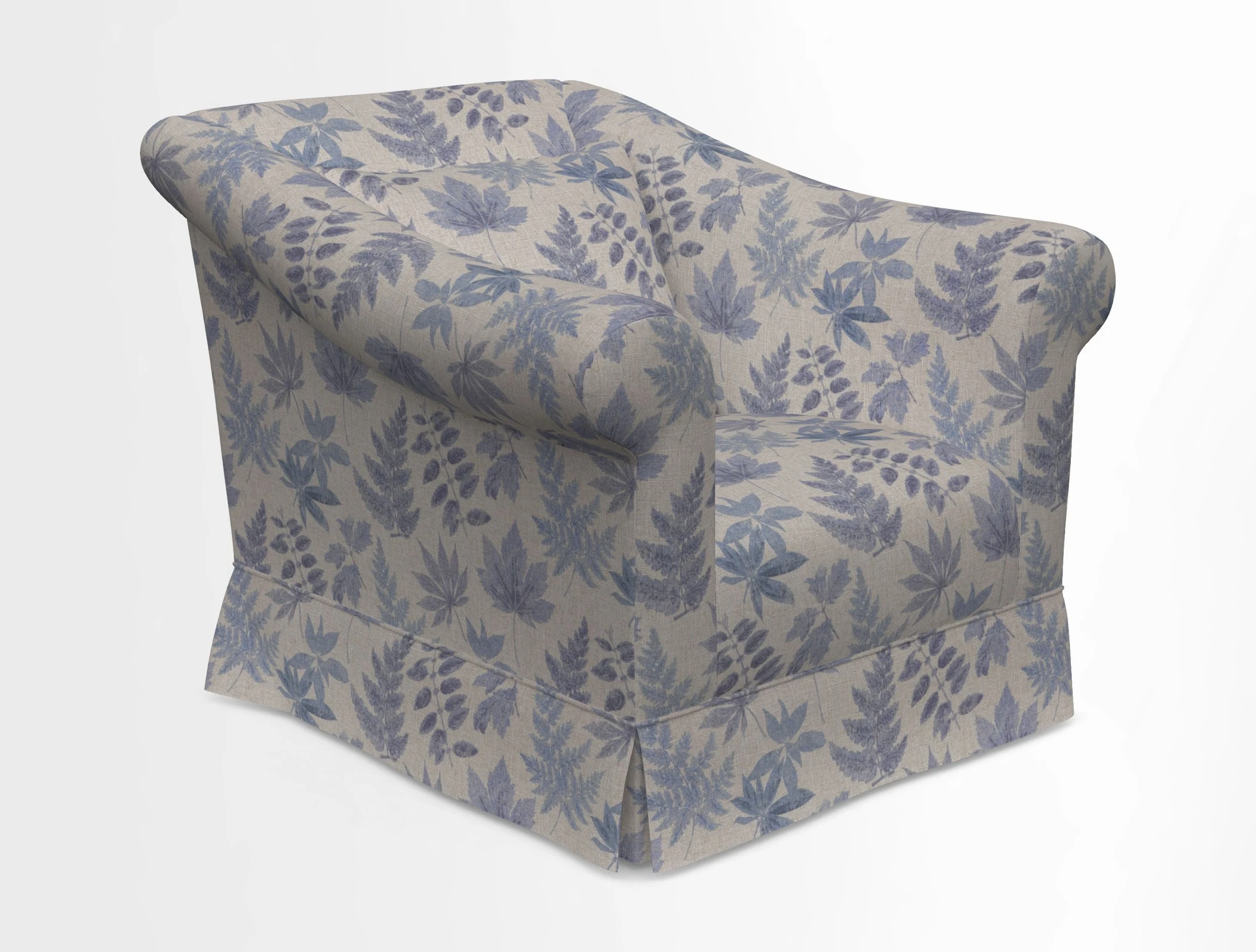 Turnberry Chair in Two Tone Plain Biscuit 