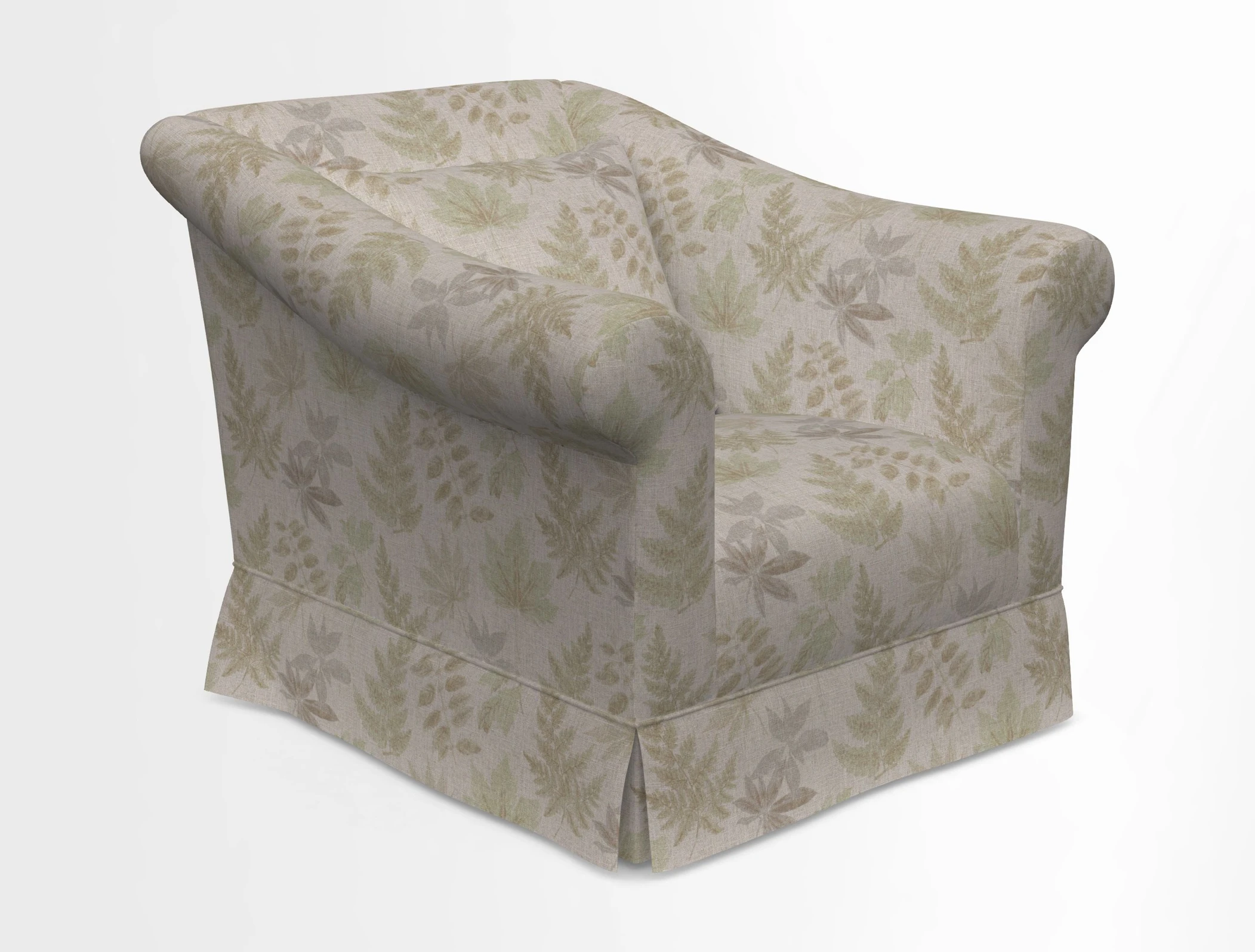Turnberry Chair in Two Tone Plain Biscuit 