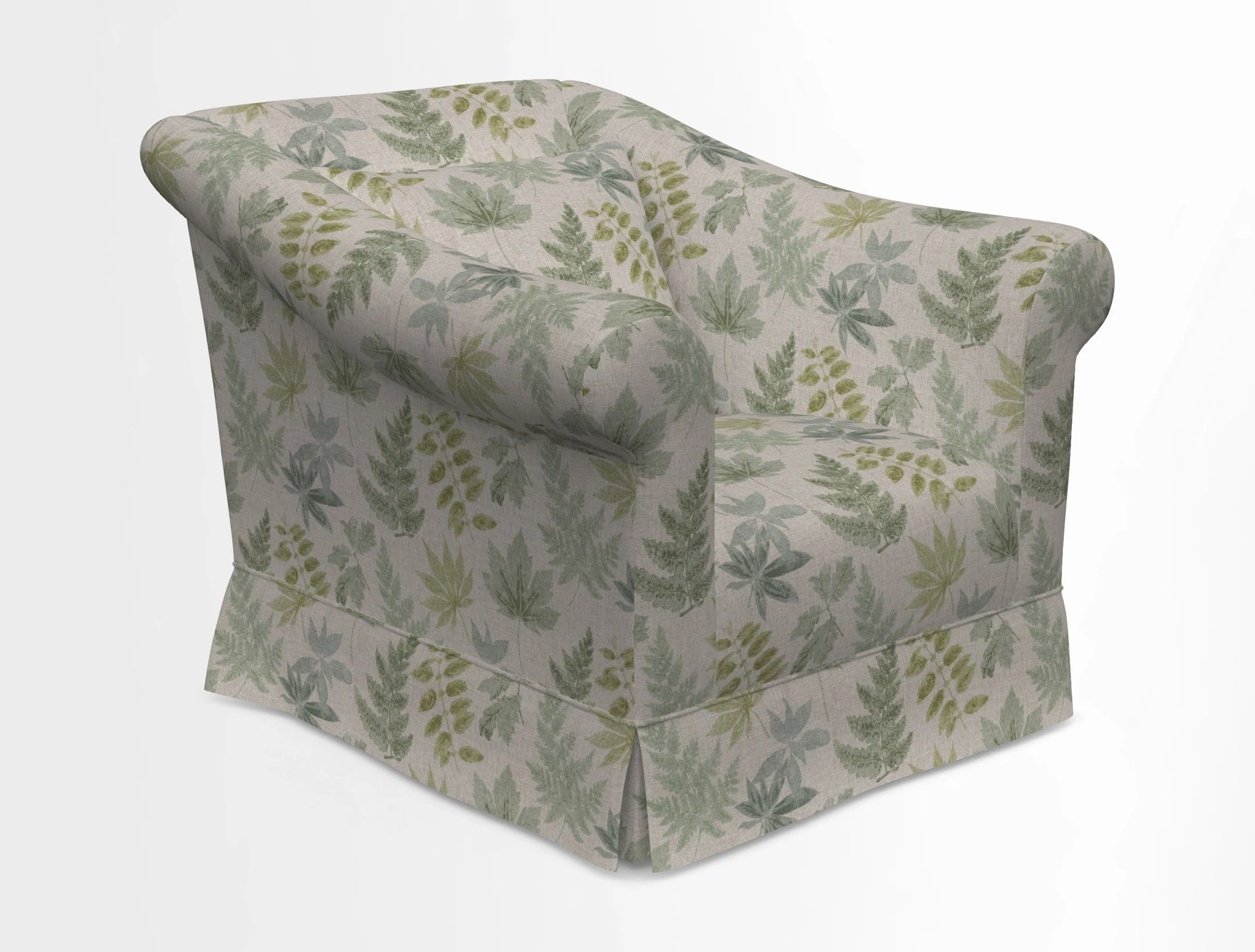 Turnberry Chair in Two Tone Plain Biscuit 