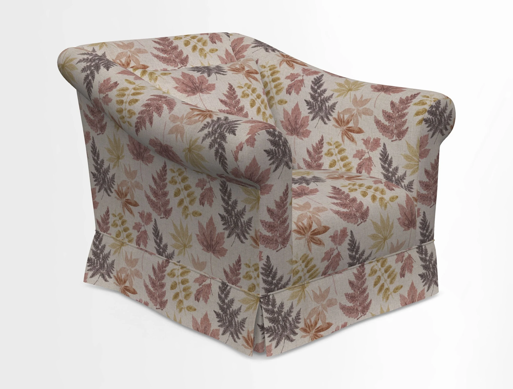 Turnberry Chair in Two Tone Plain Biscuit 