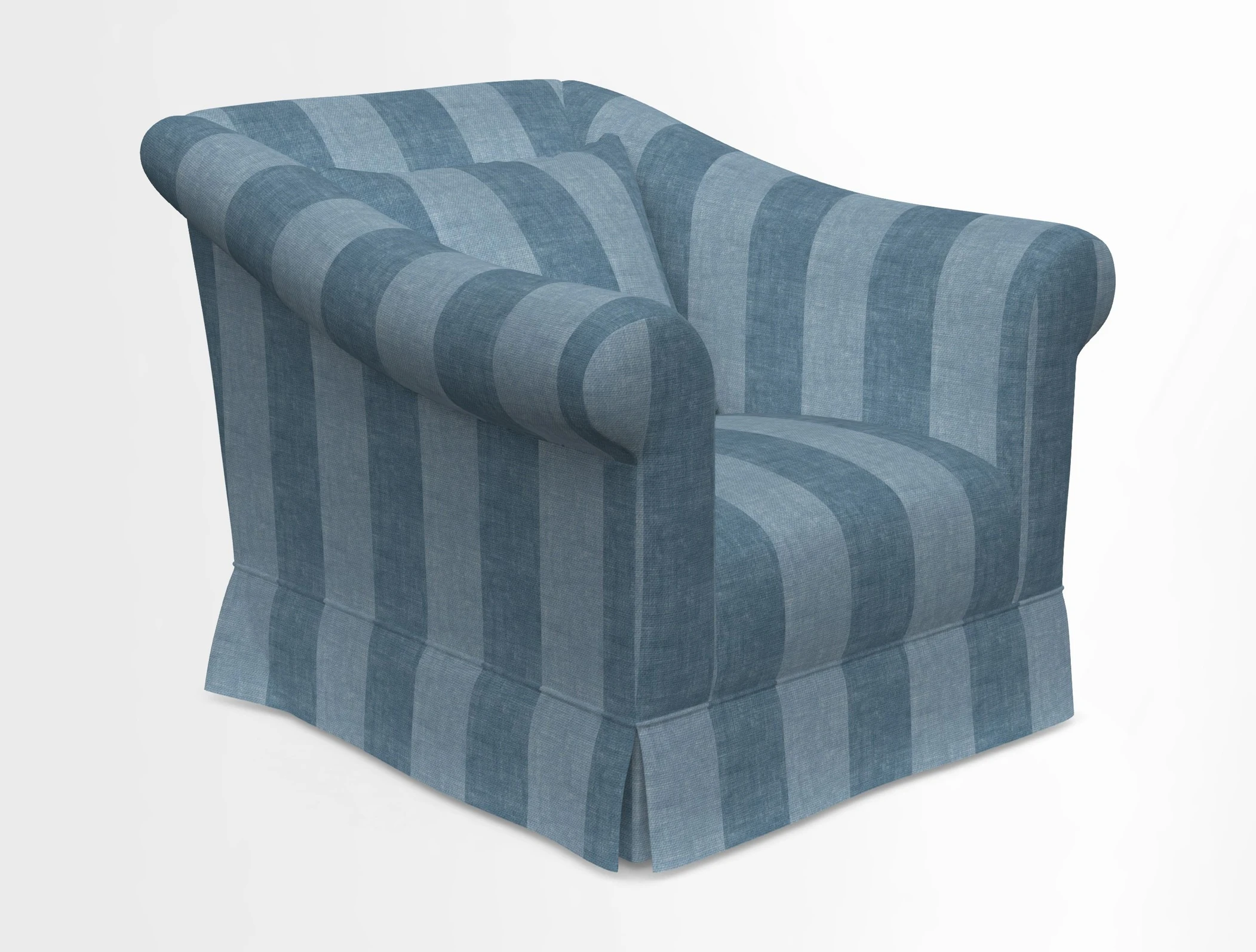 Turnberry Chair in Two Tone Plain Biscuit 