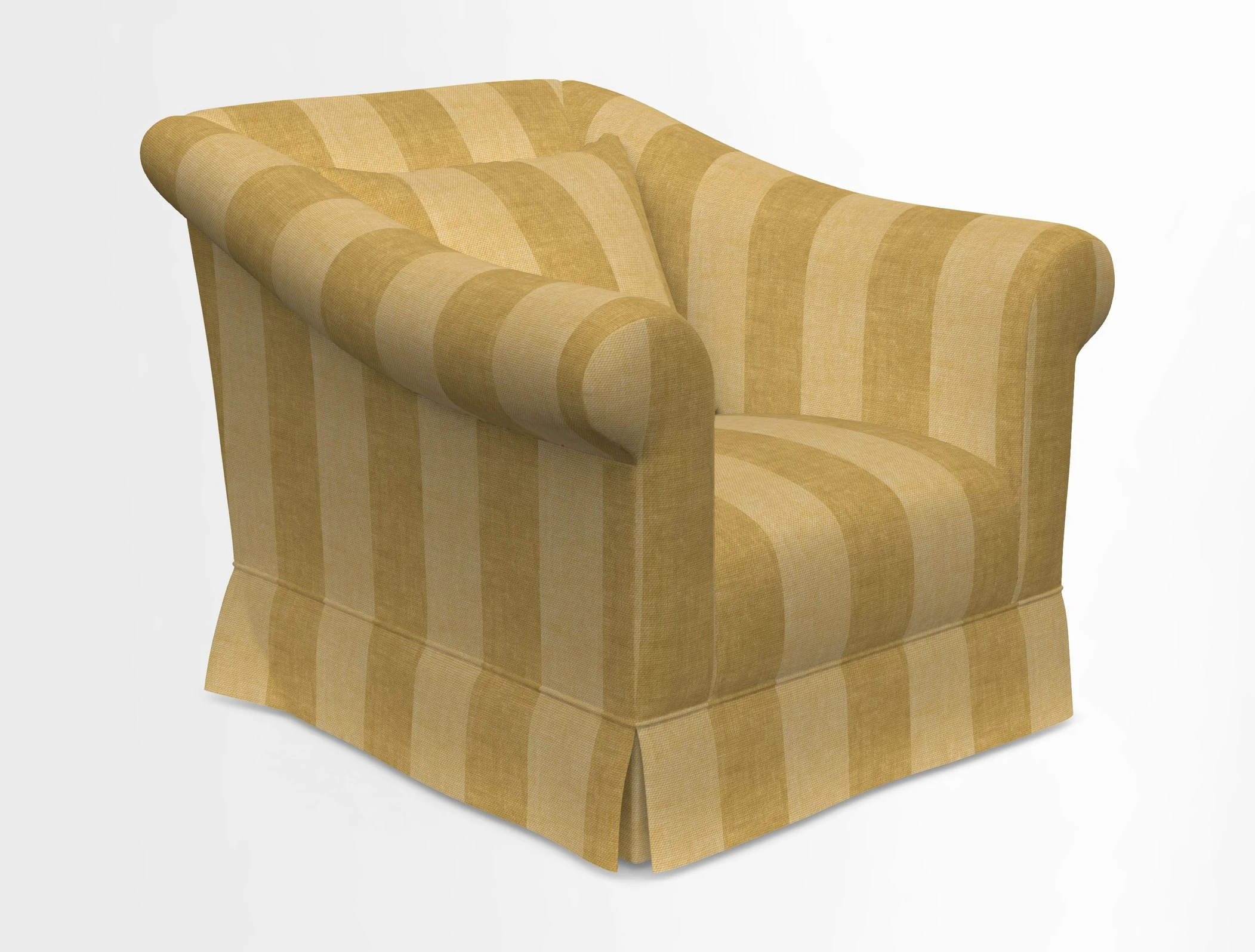 Turnberry Chair in Two Tone Plain Biscuit 