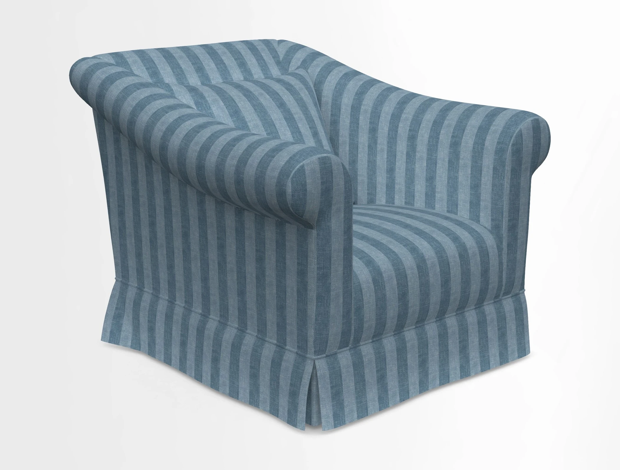Turnberry Chair in Two Tone Plain Biscuit 