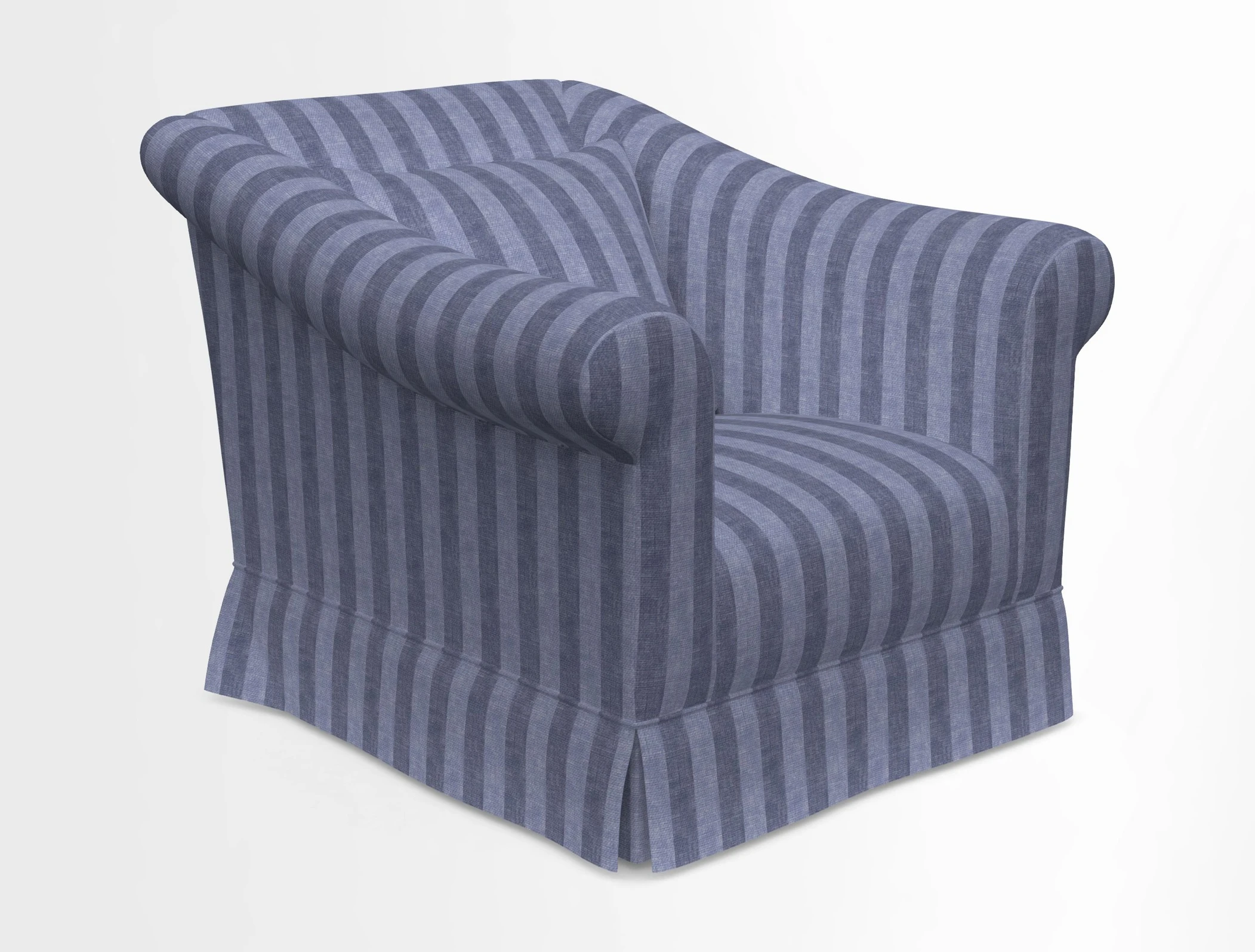 Turnberry Chair in Two Tone Plain Biscuit 