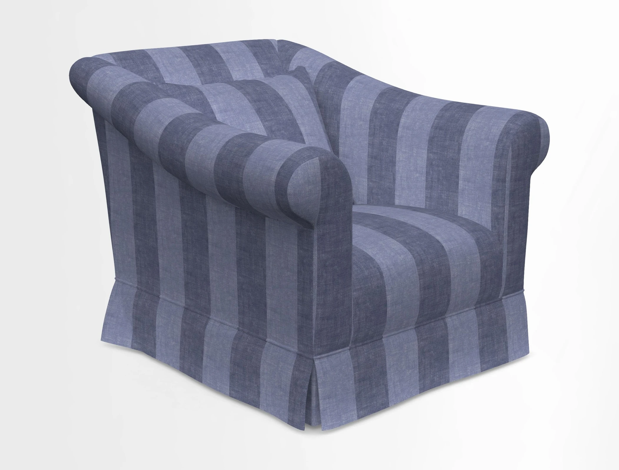 Turnberry Chair in Two Tone Plain Biscuit 