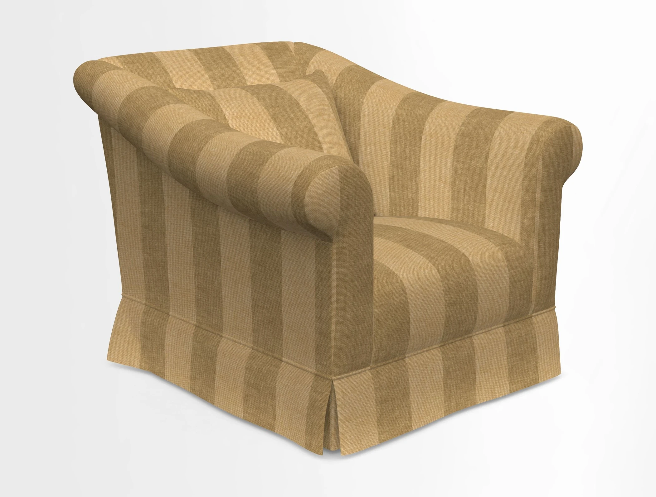 Turnberry Chair in Two Tone Plain Biscuit 