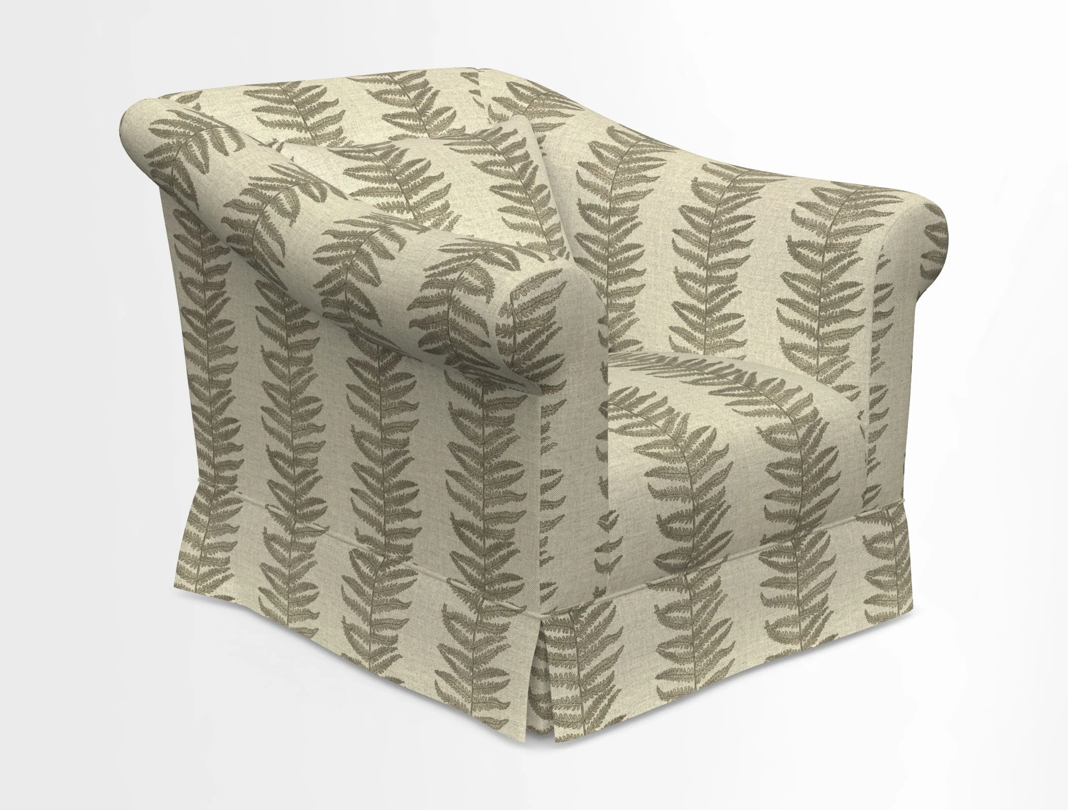 Turnberry Chair in Two Tone Plain Biscuit 
