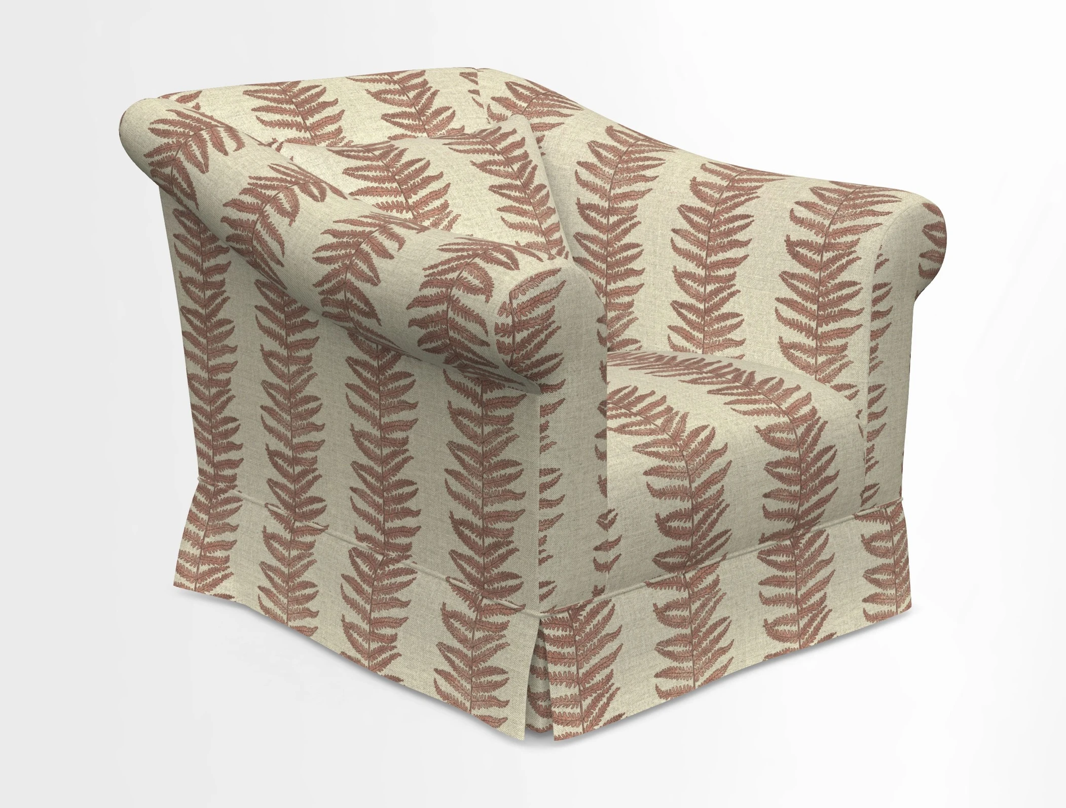 Turnberry Chair in Two Tone Plain Biscuit 