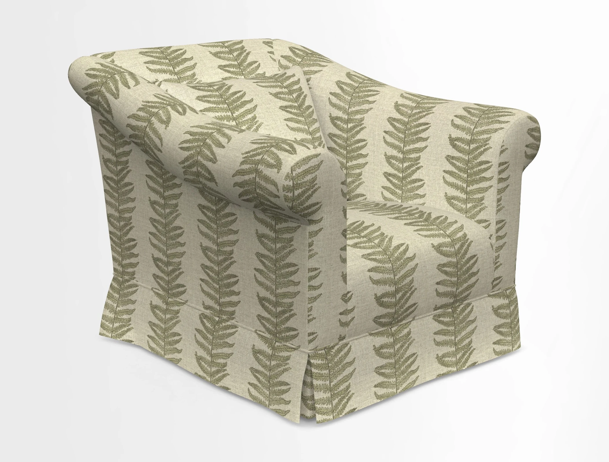 Turnberry Chair in Two Tone Plain Biscuit 