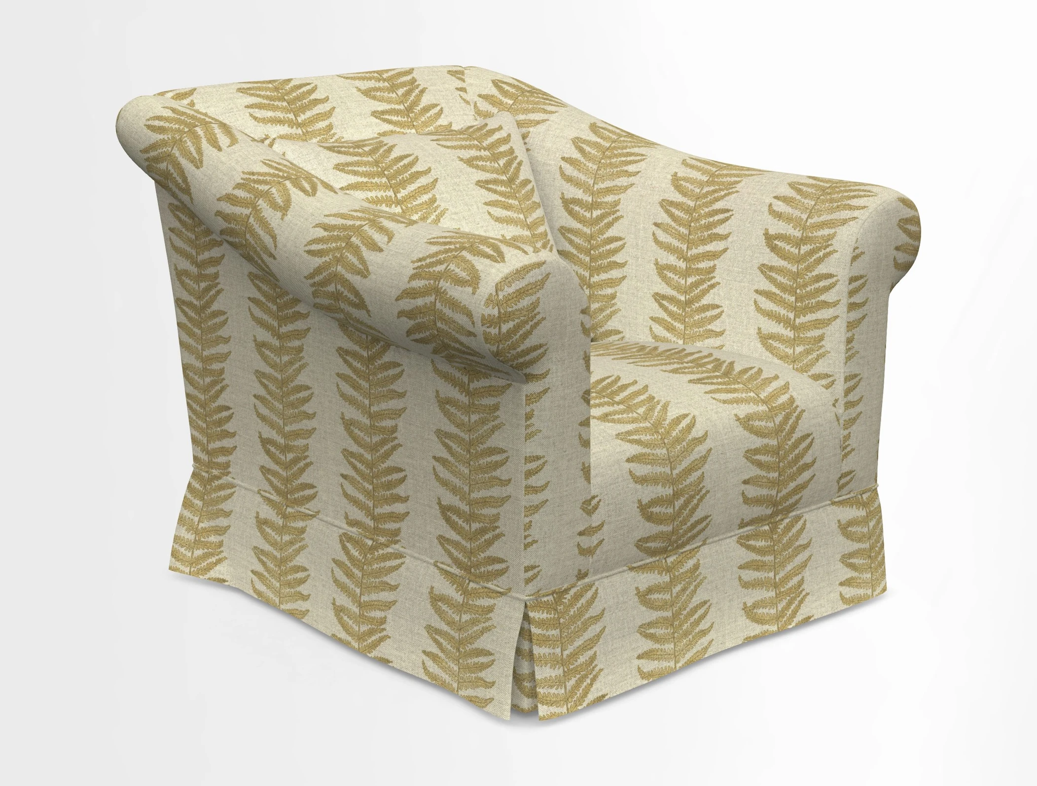 Turnberry Chair in Two Tone Plain Biscuit 