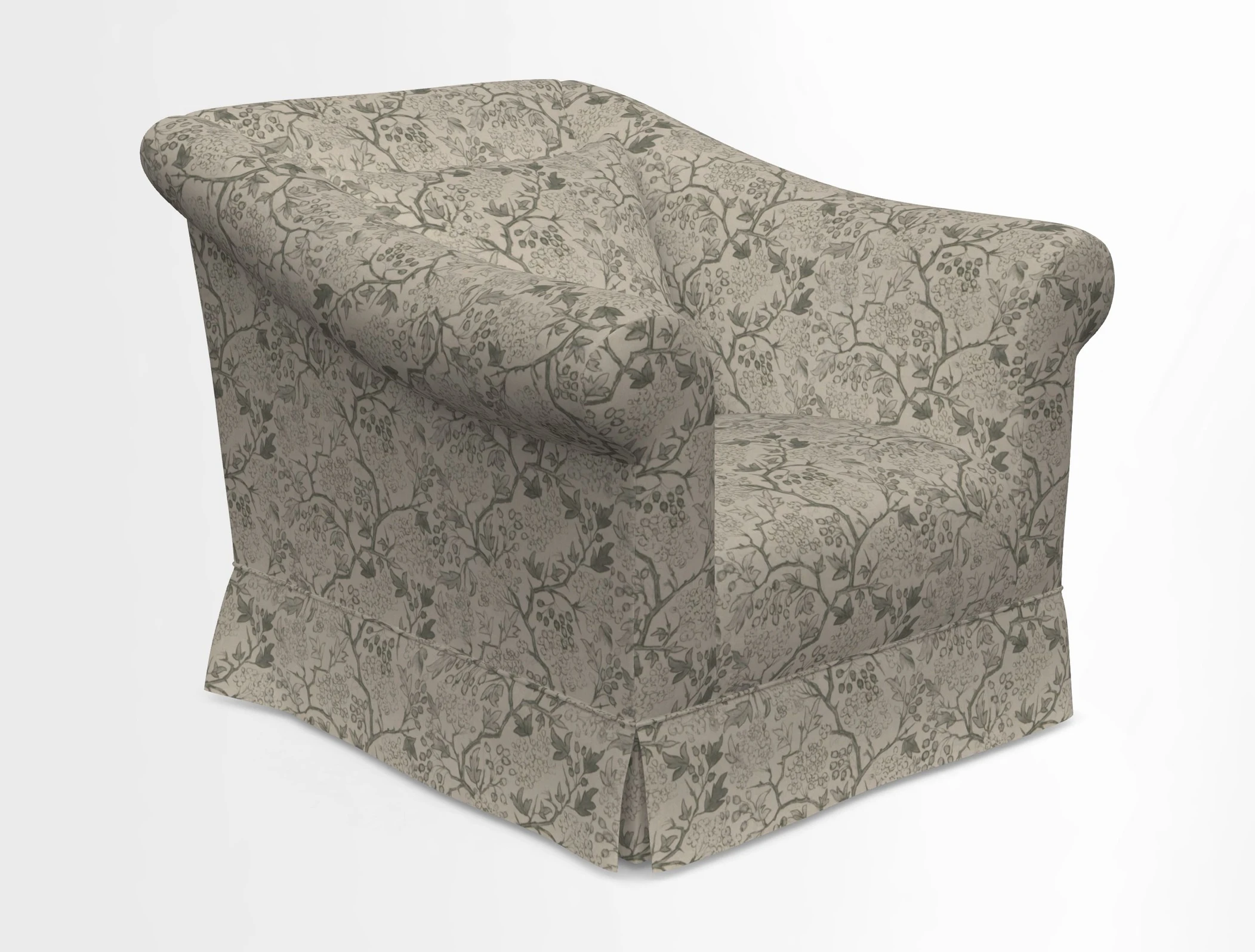 Turnberry Chair in Two Tone Plain Biscuit 