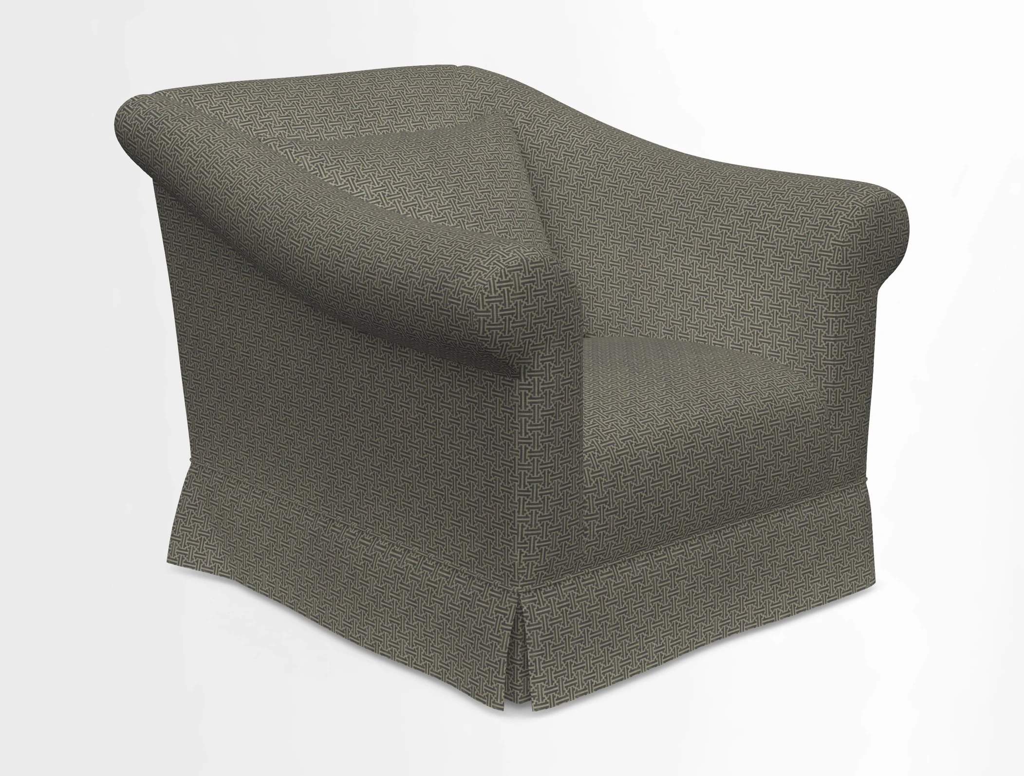 Turnberry Chair in Two Tone Plain Biscuit 