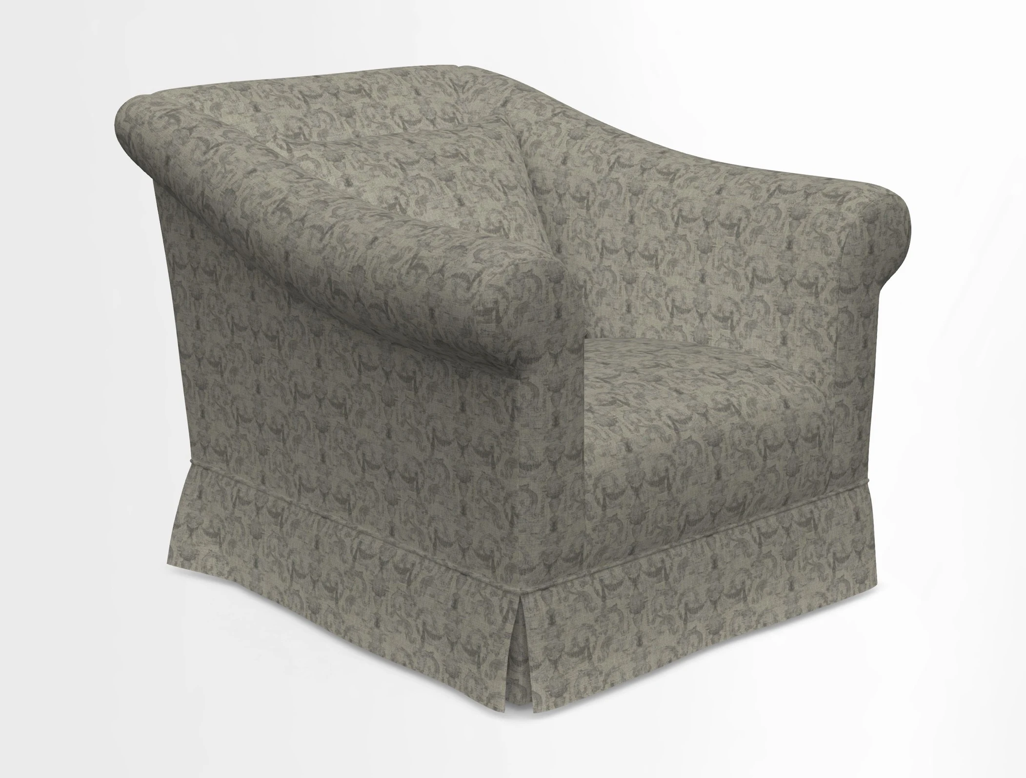 Turnberry Chair in Two Tone Plain Biscuit 