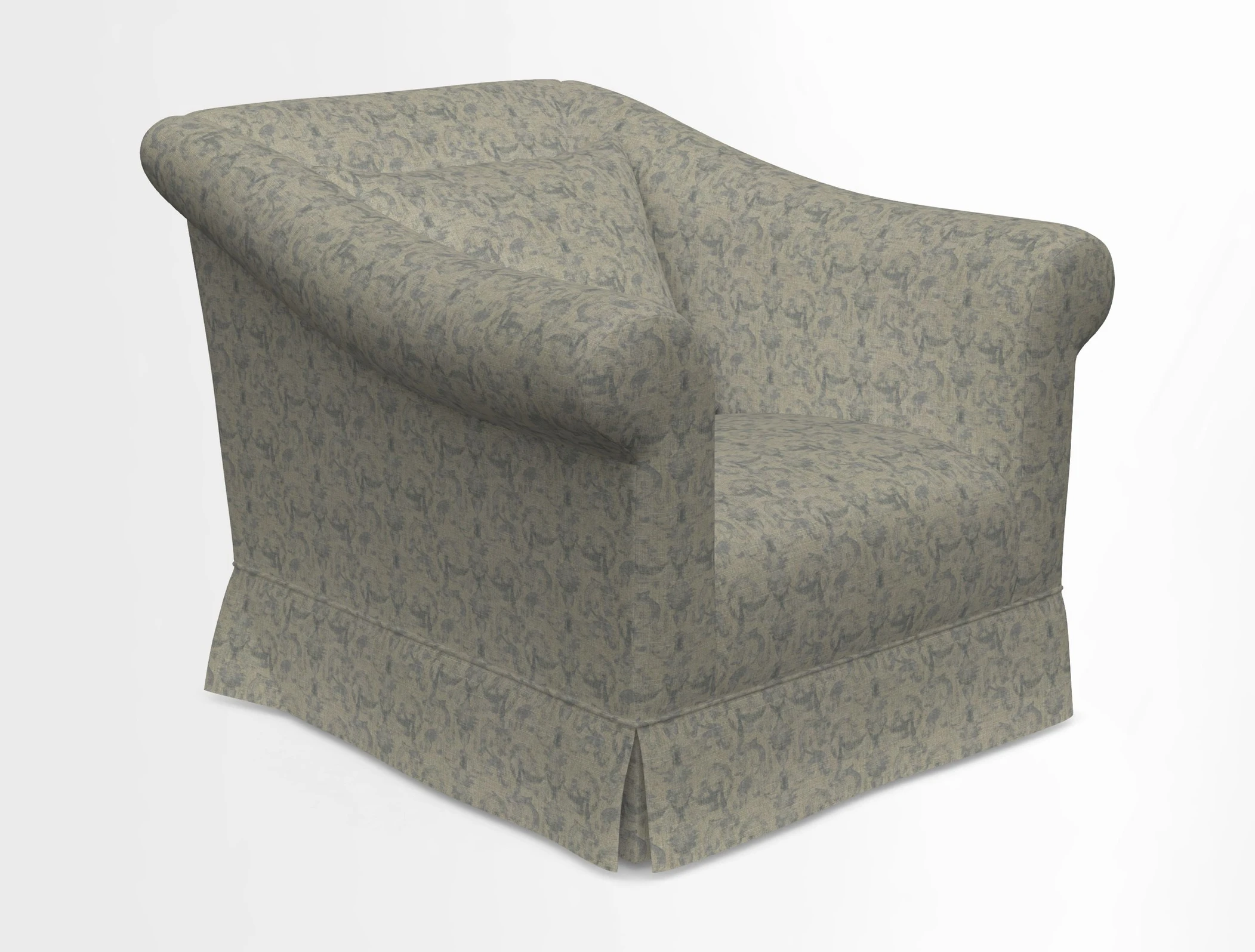 Turnberry Chair in Two Tone Plain Biscuit 