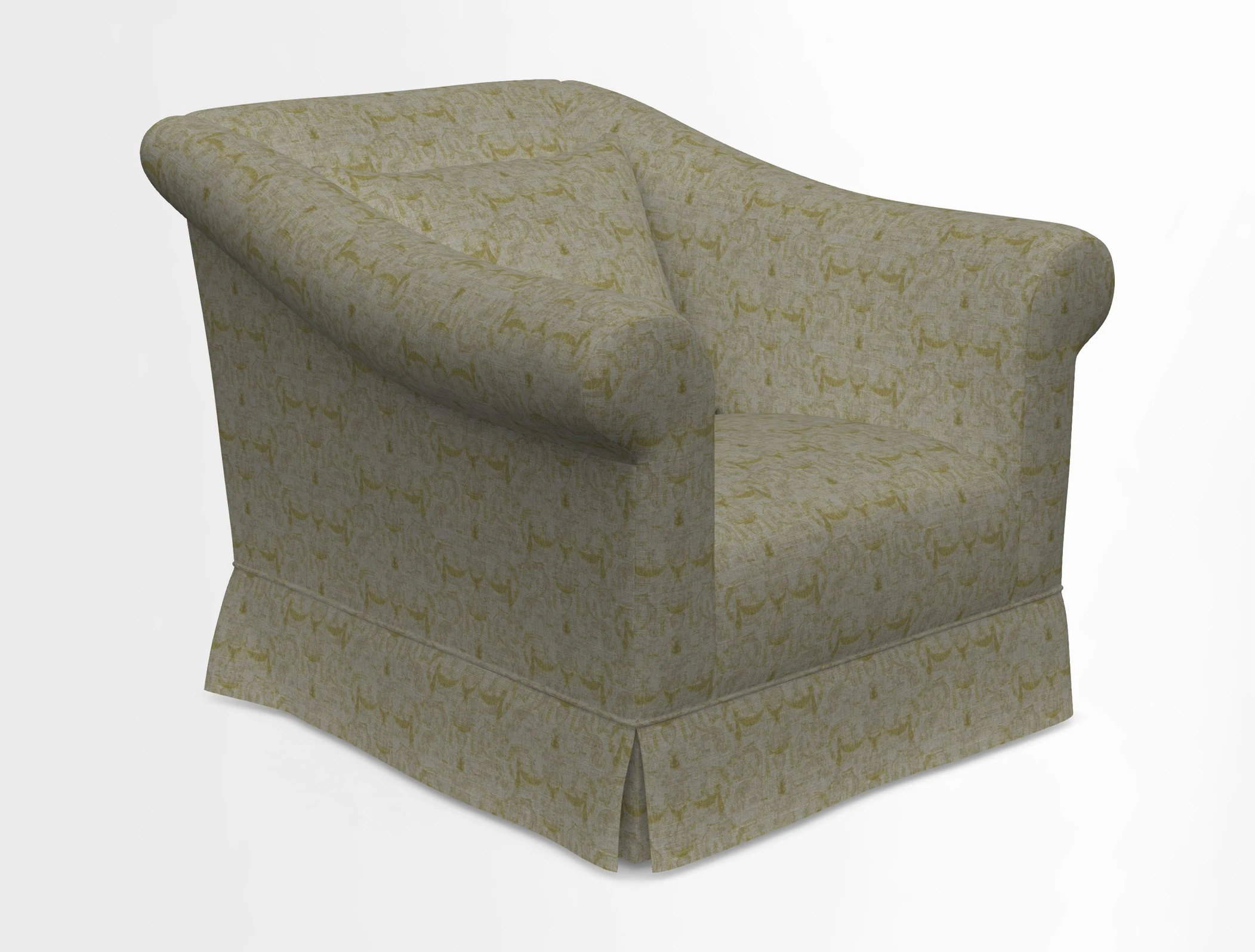 Turnberry Chair in Two Tone Plain Biscuit 