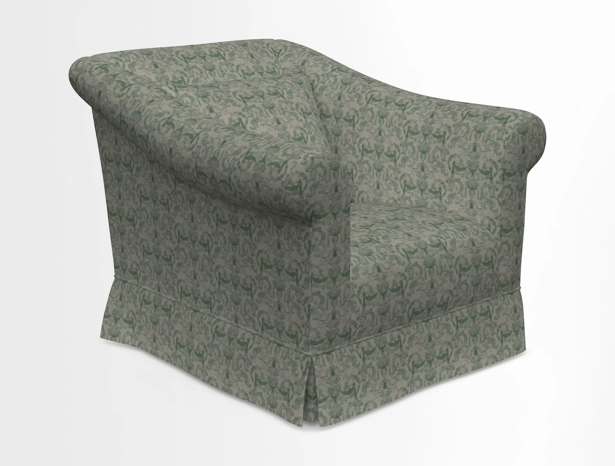 Turnberry Chair in Two Tone Plain Biscuit 