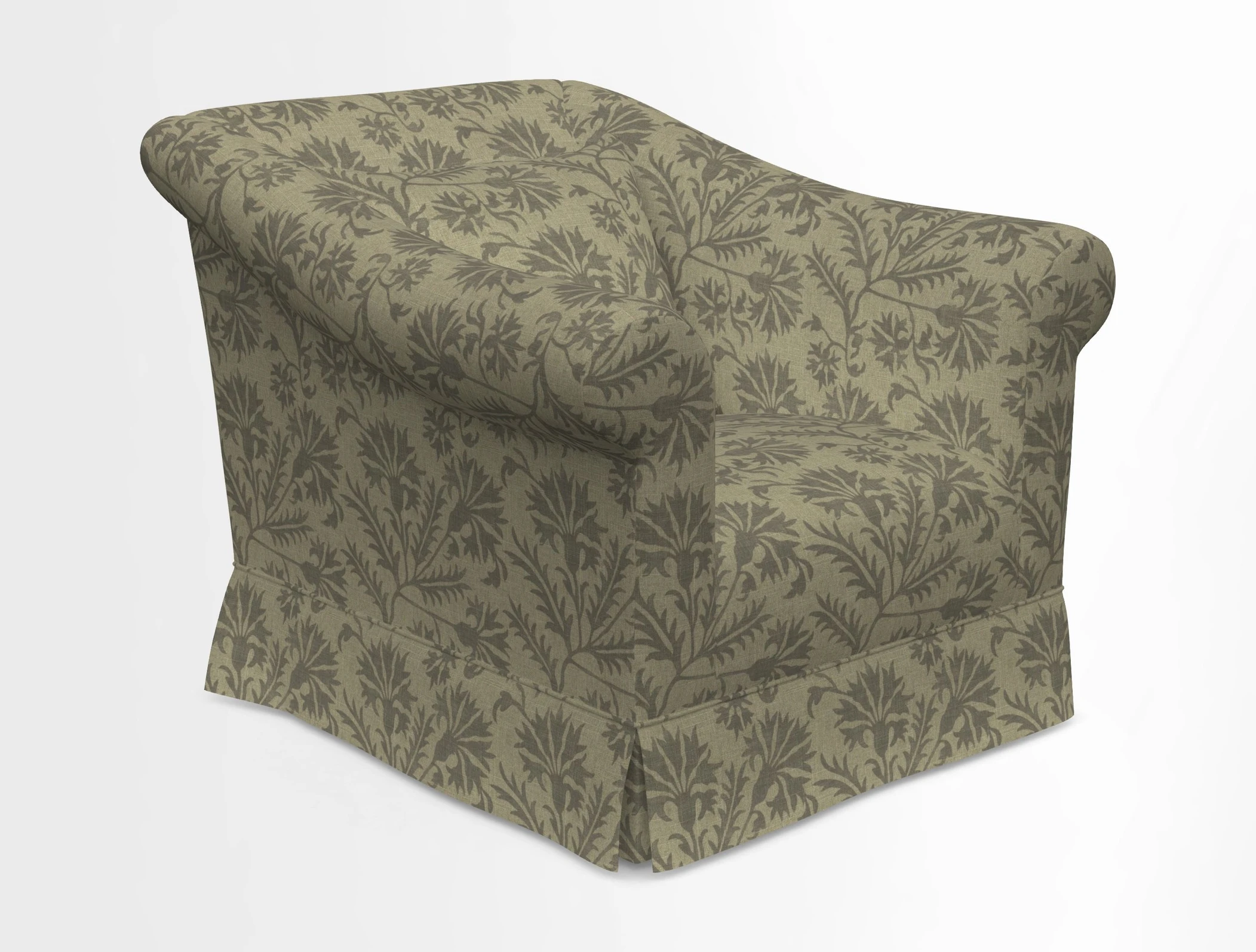 Turnberry Chair in Two Tone Plain Biscuit 