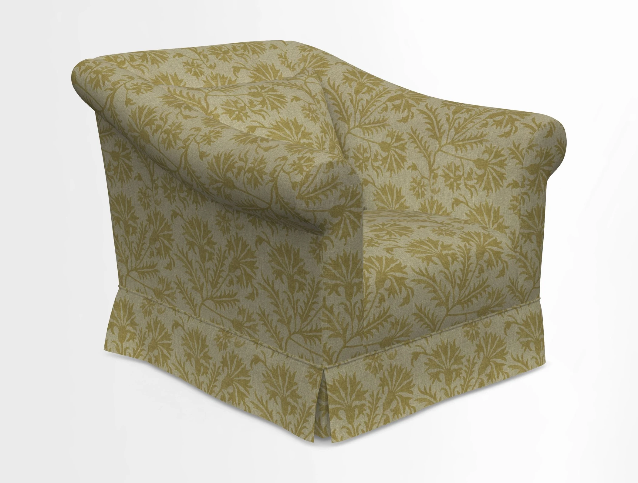 Turnberry Chair in Two Tone Plain Biscuit 