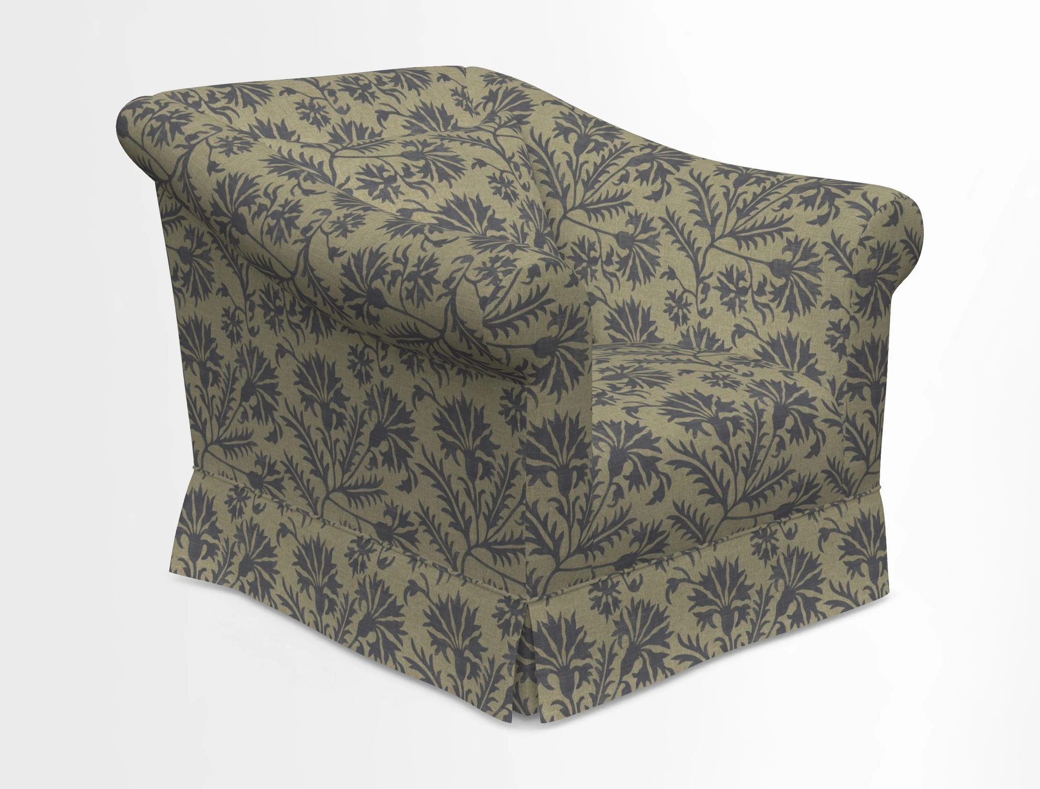 Turnberry Chair in Two Tone Plain Biscuit 