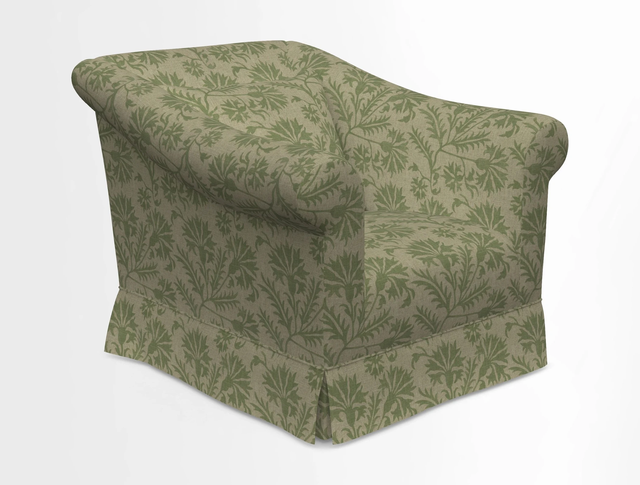 Turnberry Chair in Two Tone Plain Biscuit 